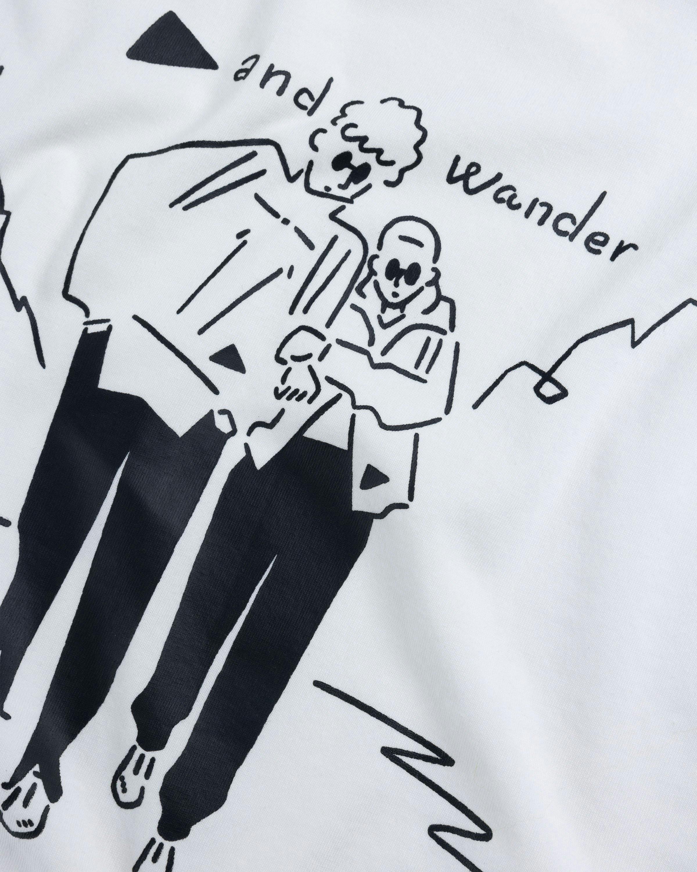 And Wander - 7 9 Y u N a g a b a p r i n t e d T - Clothing - White - Image 6