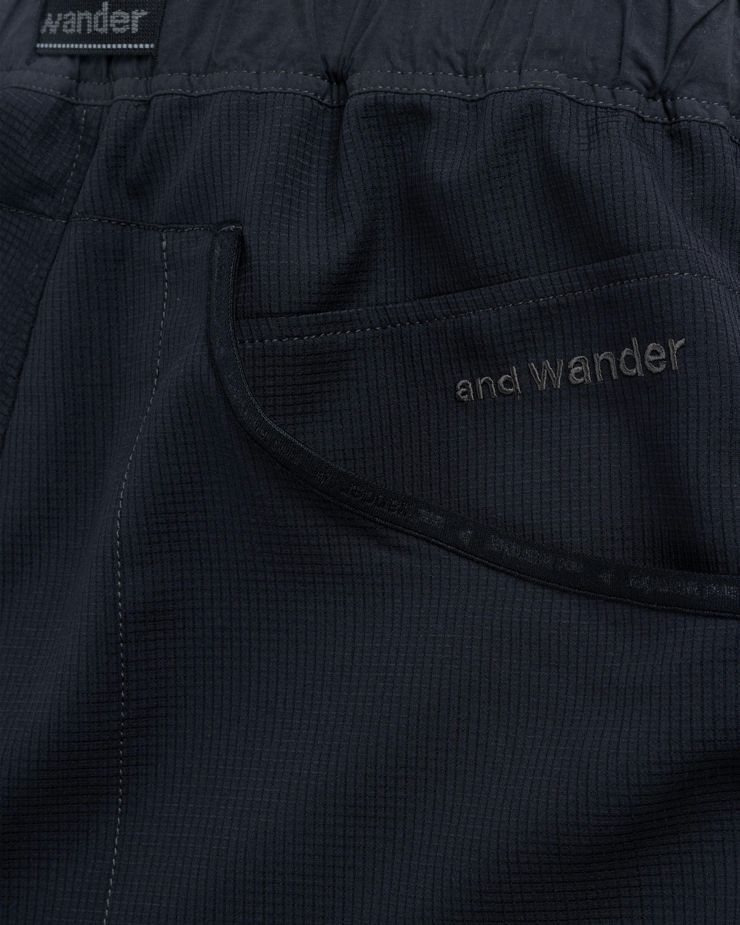 And Wander - 9 0 v e n t p a n t s - Clothing - Black - Image 7