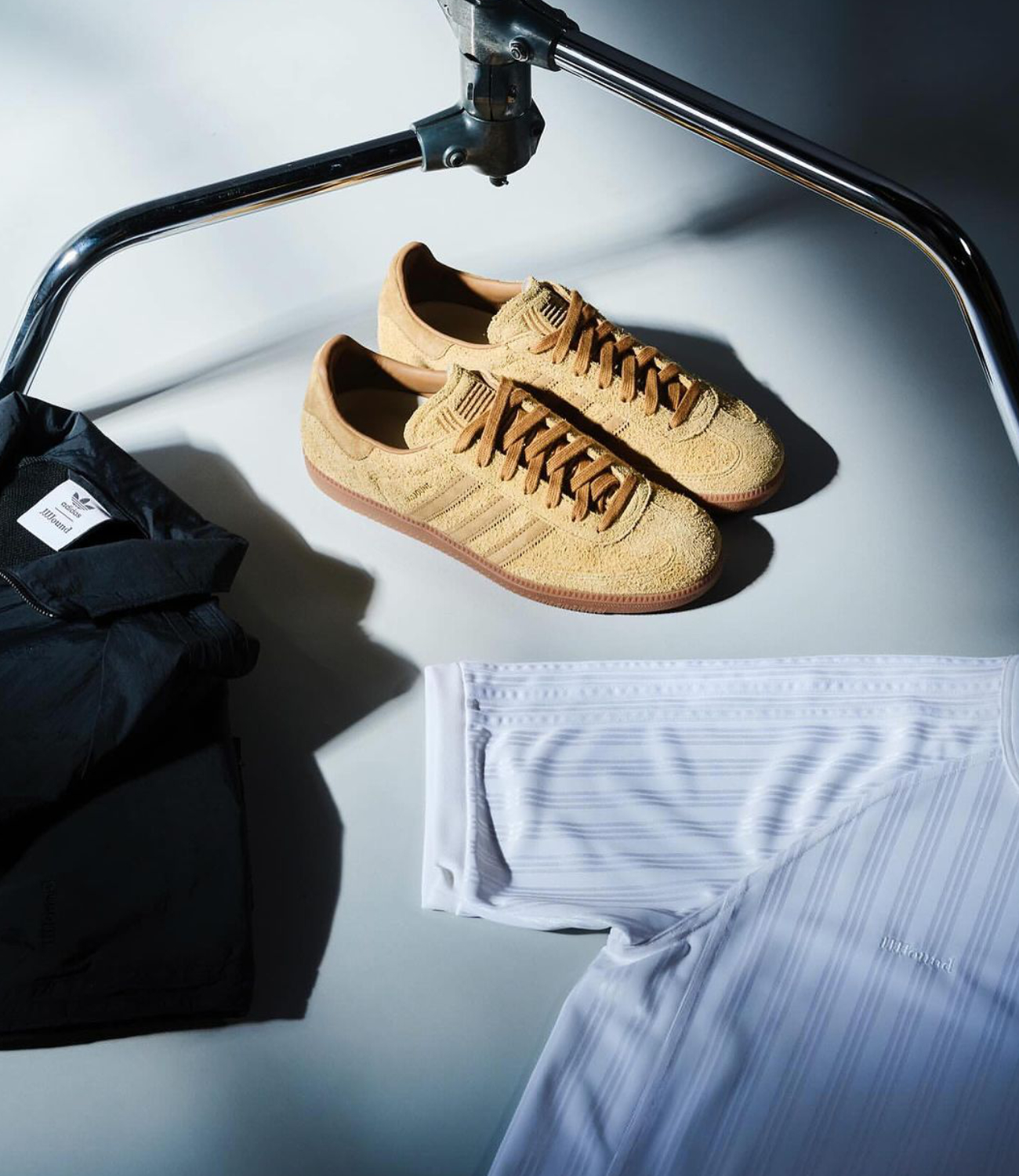adidas JJJJound 2024 Samba brown suede sneaker clothing collab