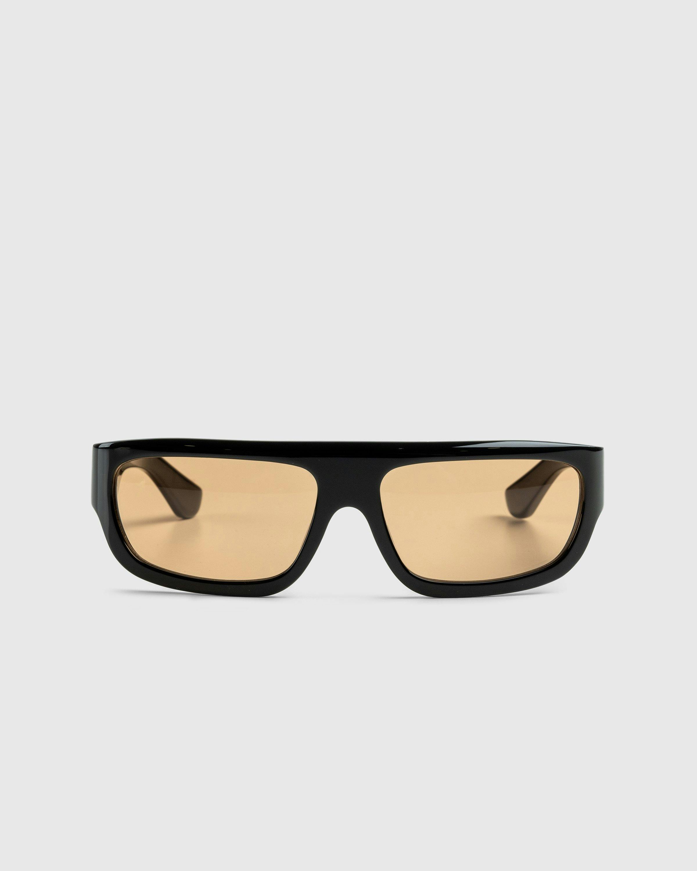 Port Tanger - Bodi Black Acetate Amber Lens - Accessories - Orange - Image 1