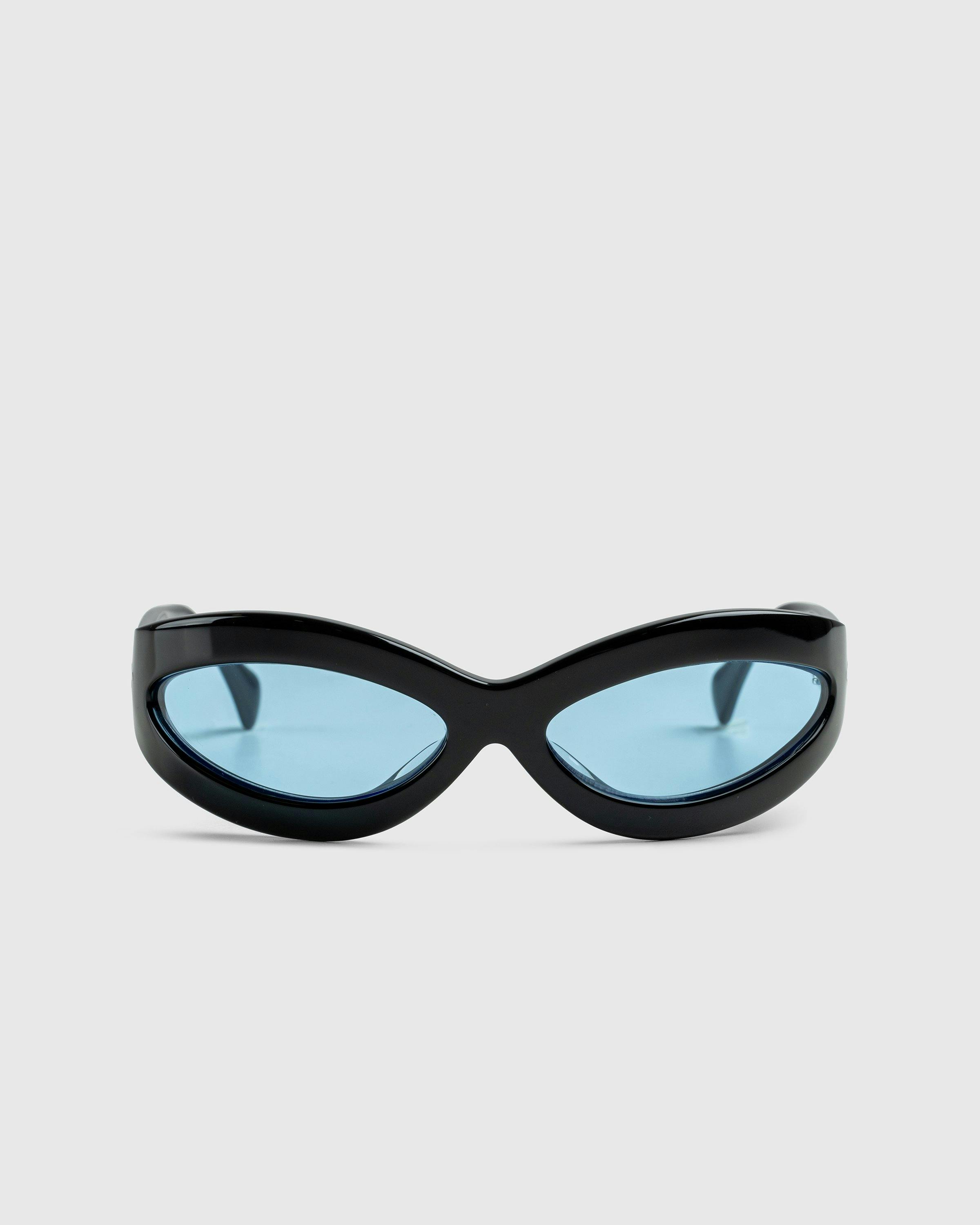 Port Tanger - Summa Black Acetate Rif Blue Lens - Accessories - Blue - Image 1