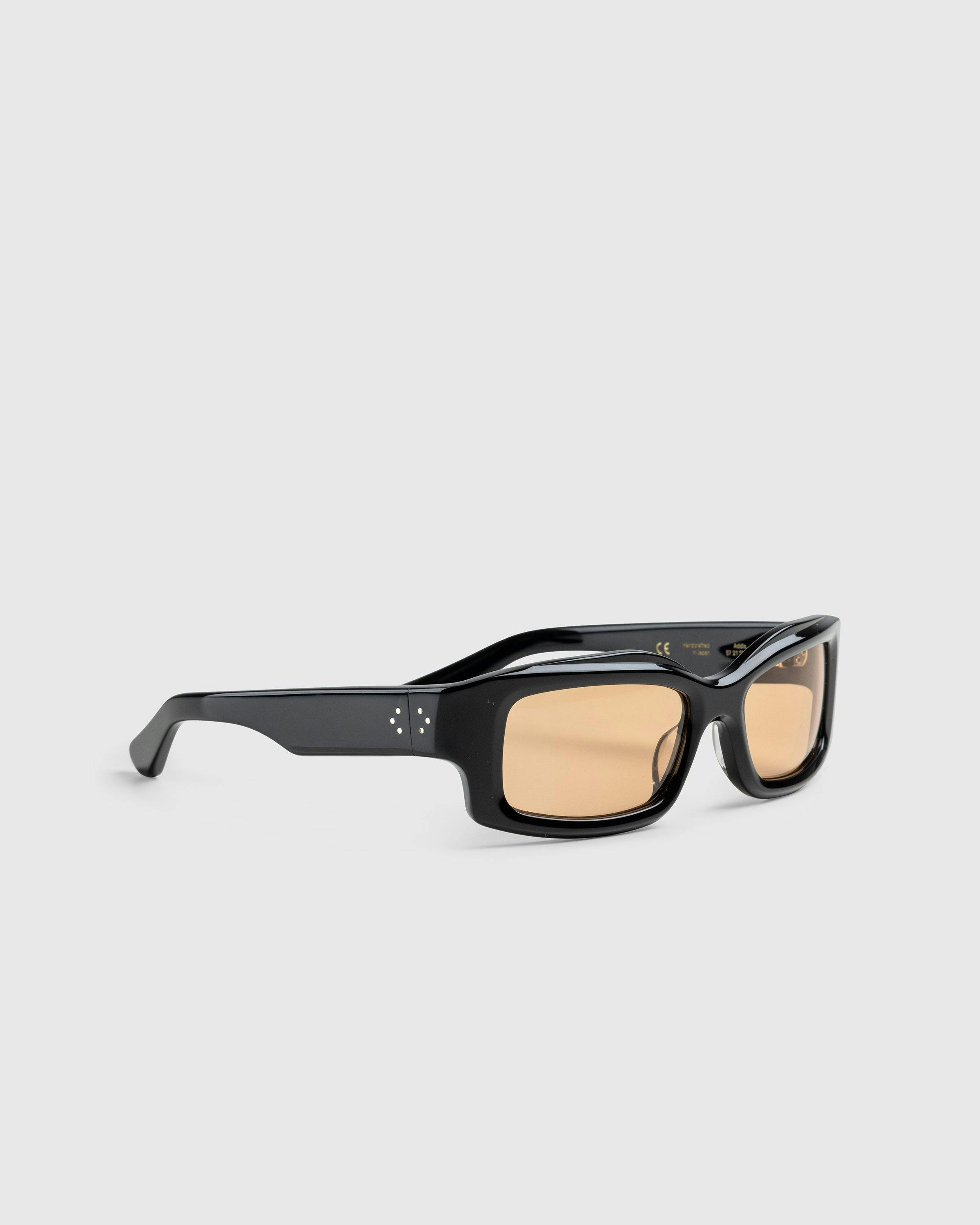 Port Tanger - Addis Black Acetate Amber Lens - Accessories - Orange - Image 3