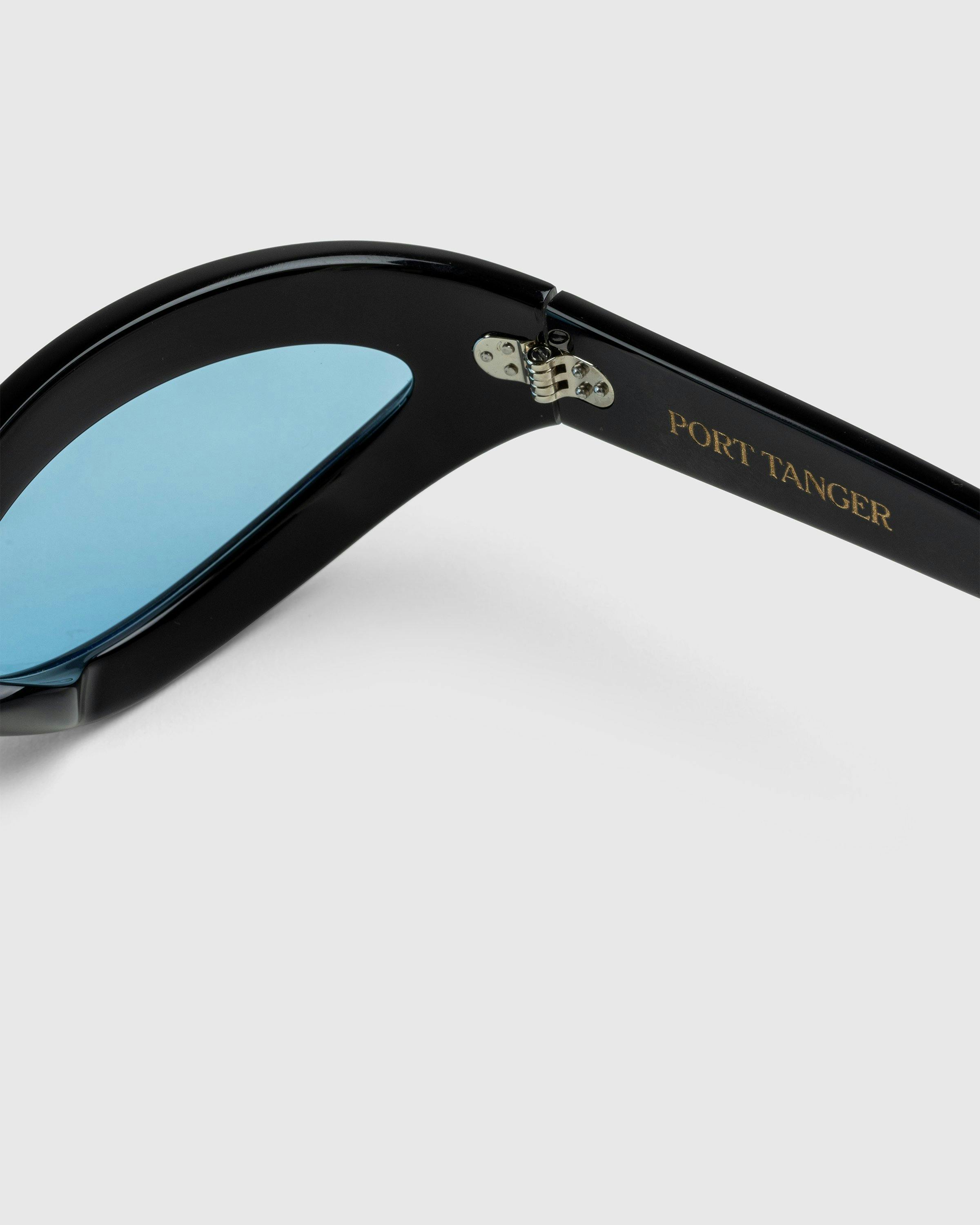 Port Tanger - Summa Black Acetate Rif Blue Lens - Accessories - Blue - Image 4