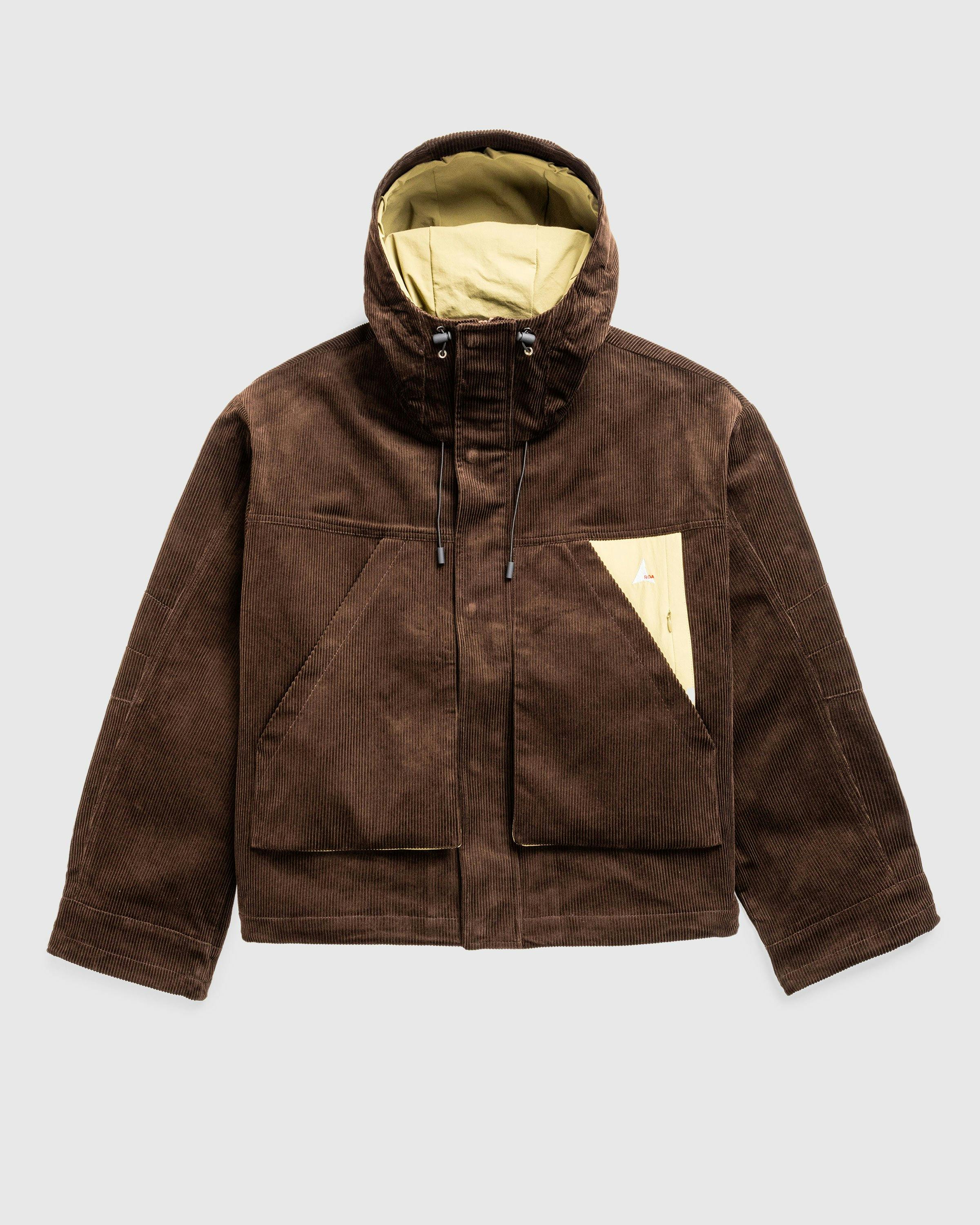 ROA - Corduroy Jacket Olive Drab - Clothing -  - Image 1