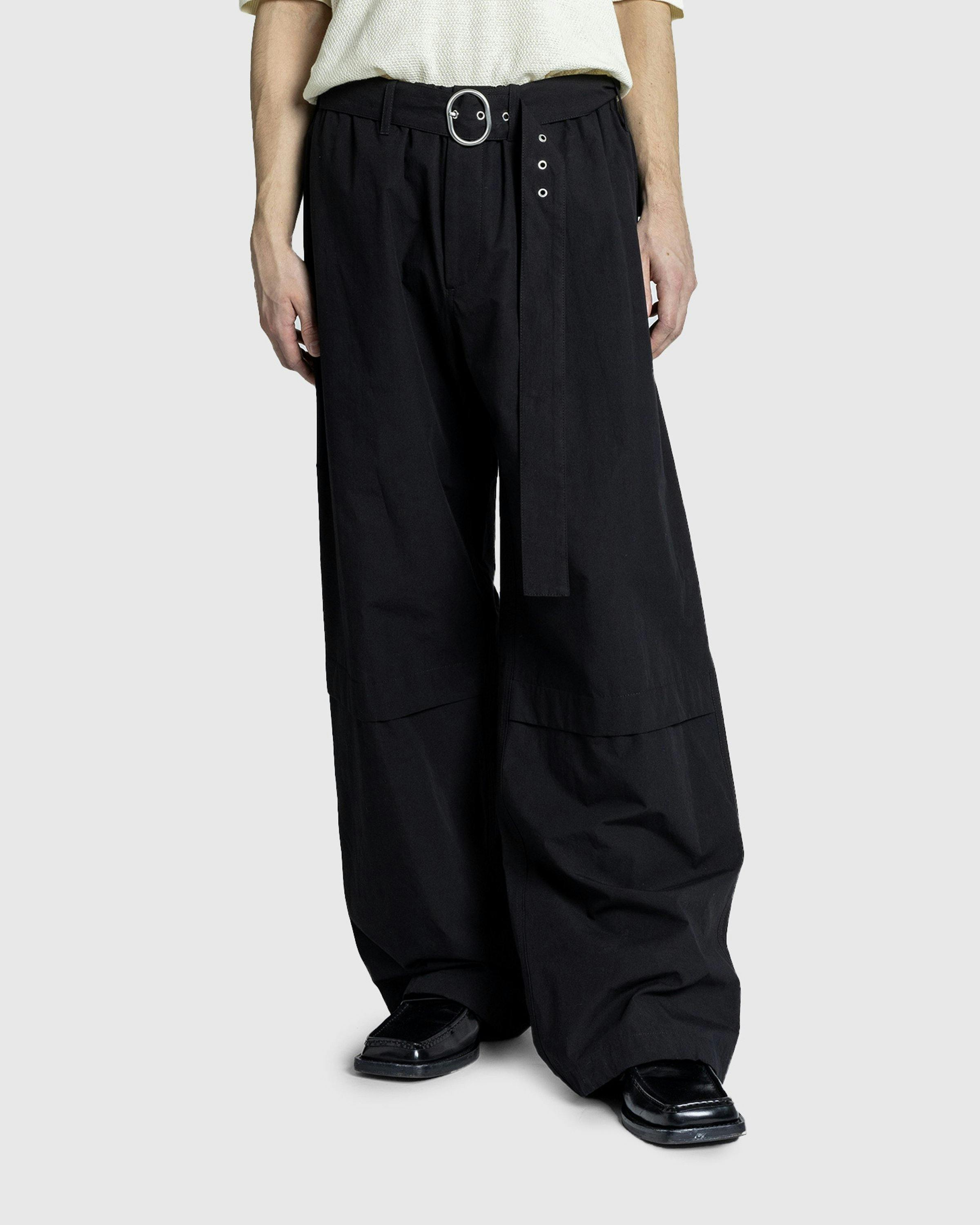 Jil Sander – Belted Trouser Black