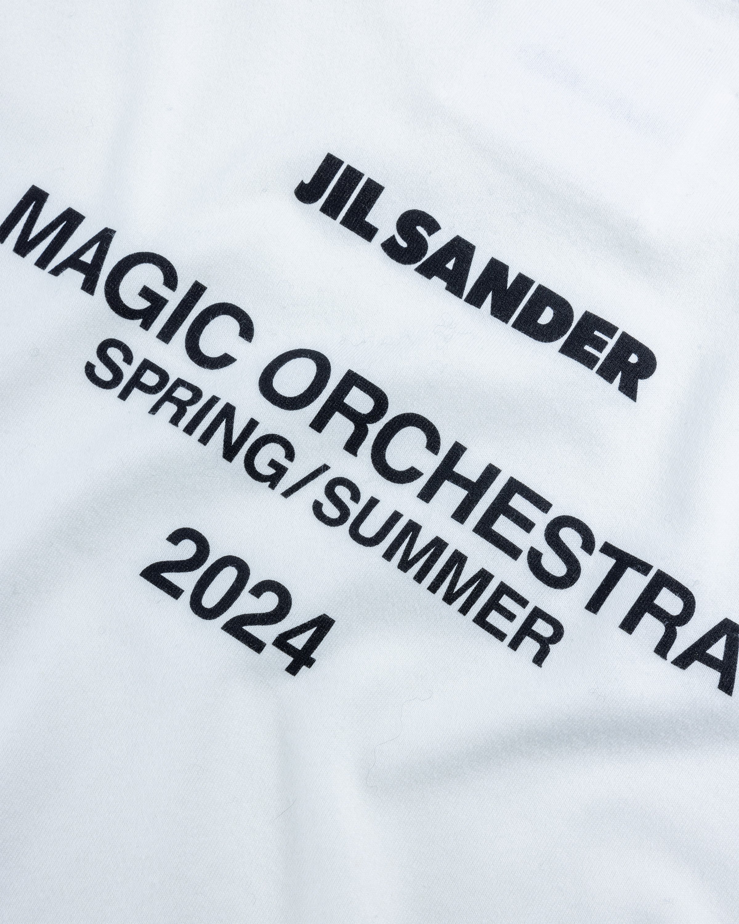 Jil Sander - Sheer T-Shirt Ls + Printed T-Shirt Ss - Clothing - White - Image 6