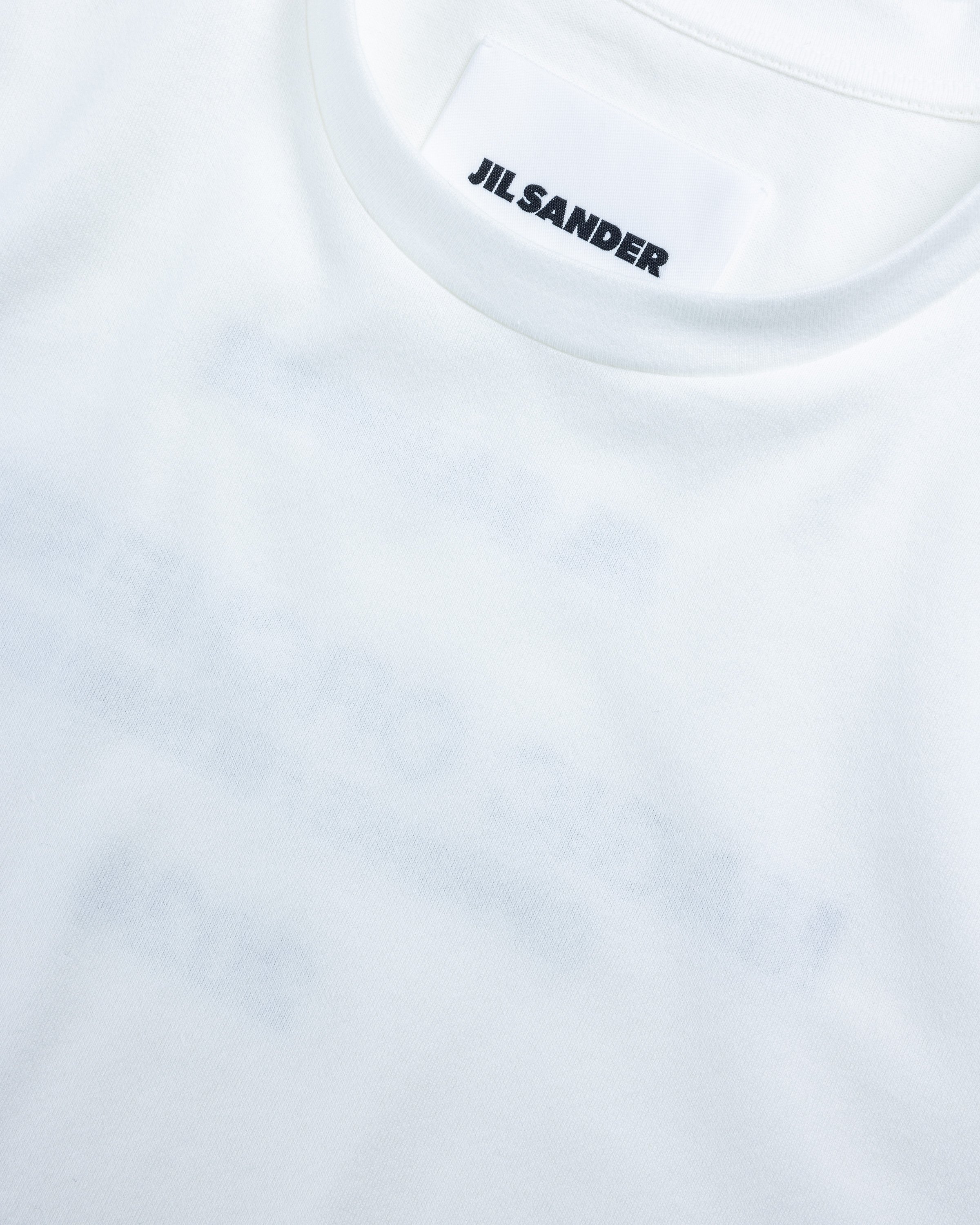 Jil Sander - Sheer T-Shirt Ls + Printed T-Shirt Ss - Clothing - White - Image 7