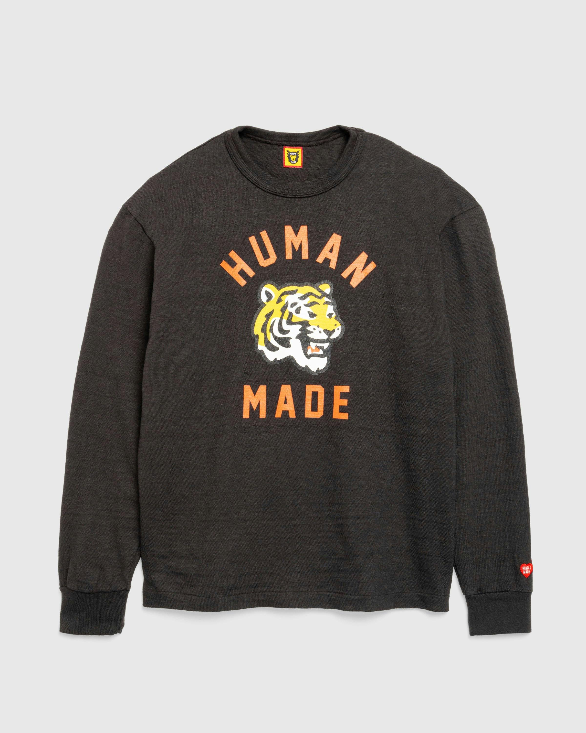 Human Made - GRAPHIC L/S T-SHIRT BLACK - Clothing - Black - Image 1