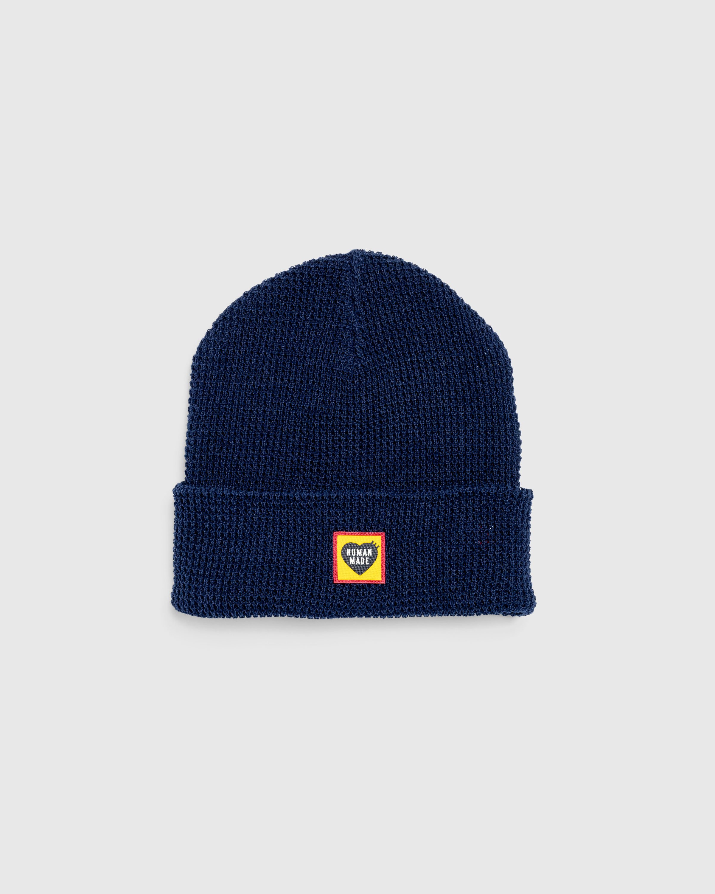 Human Made - WAFFLE BEANIE NAVY - Accessories - Blue - Image 1