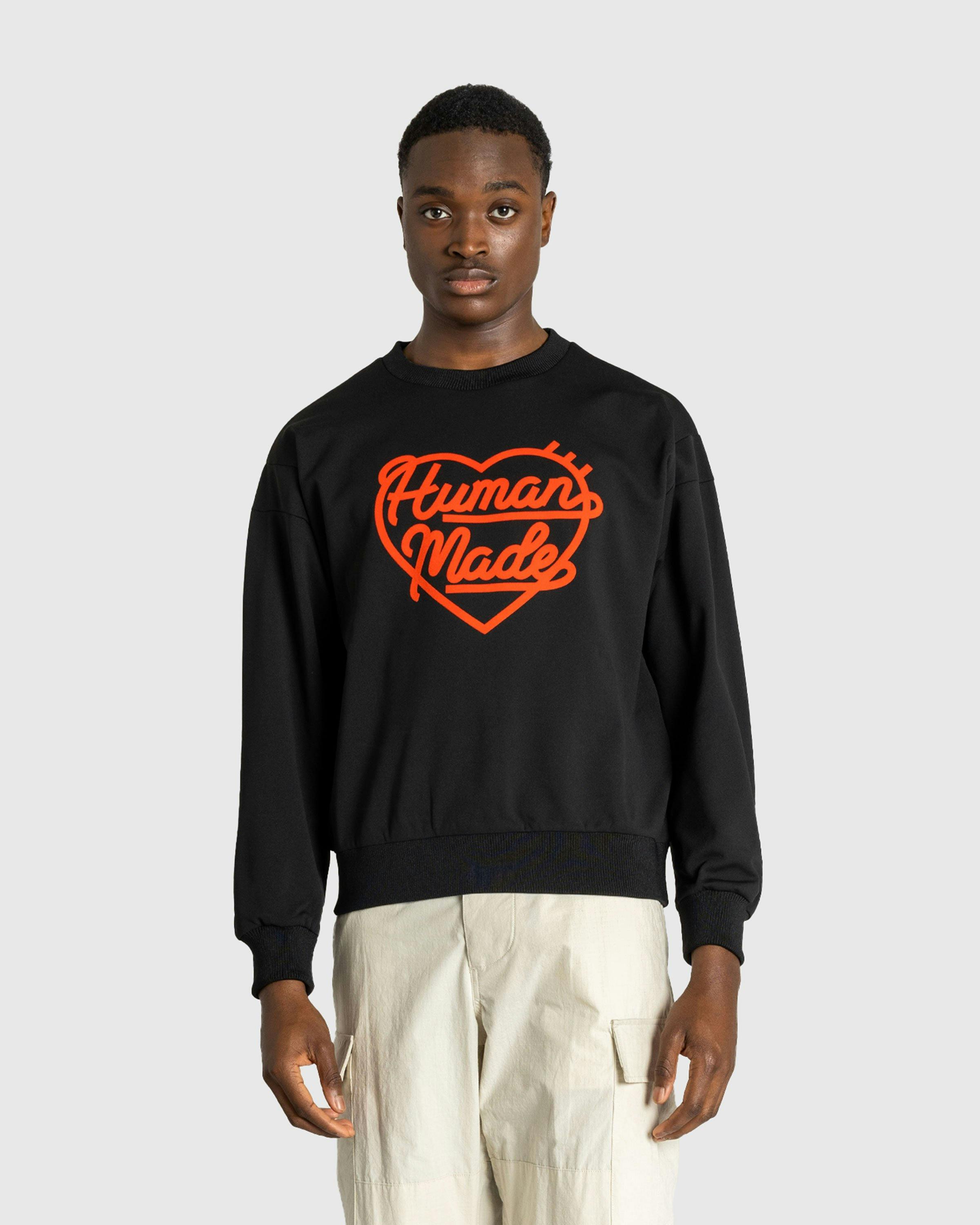 Human Made - CREWNECK SWEATSHIRT BLACK - Clothing - Black - Image 2