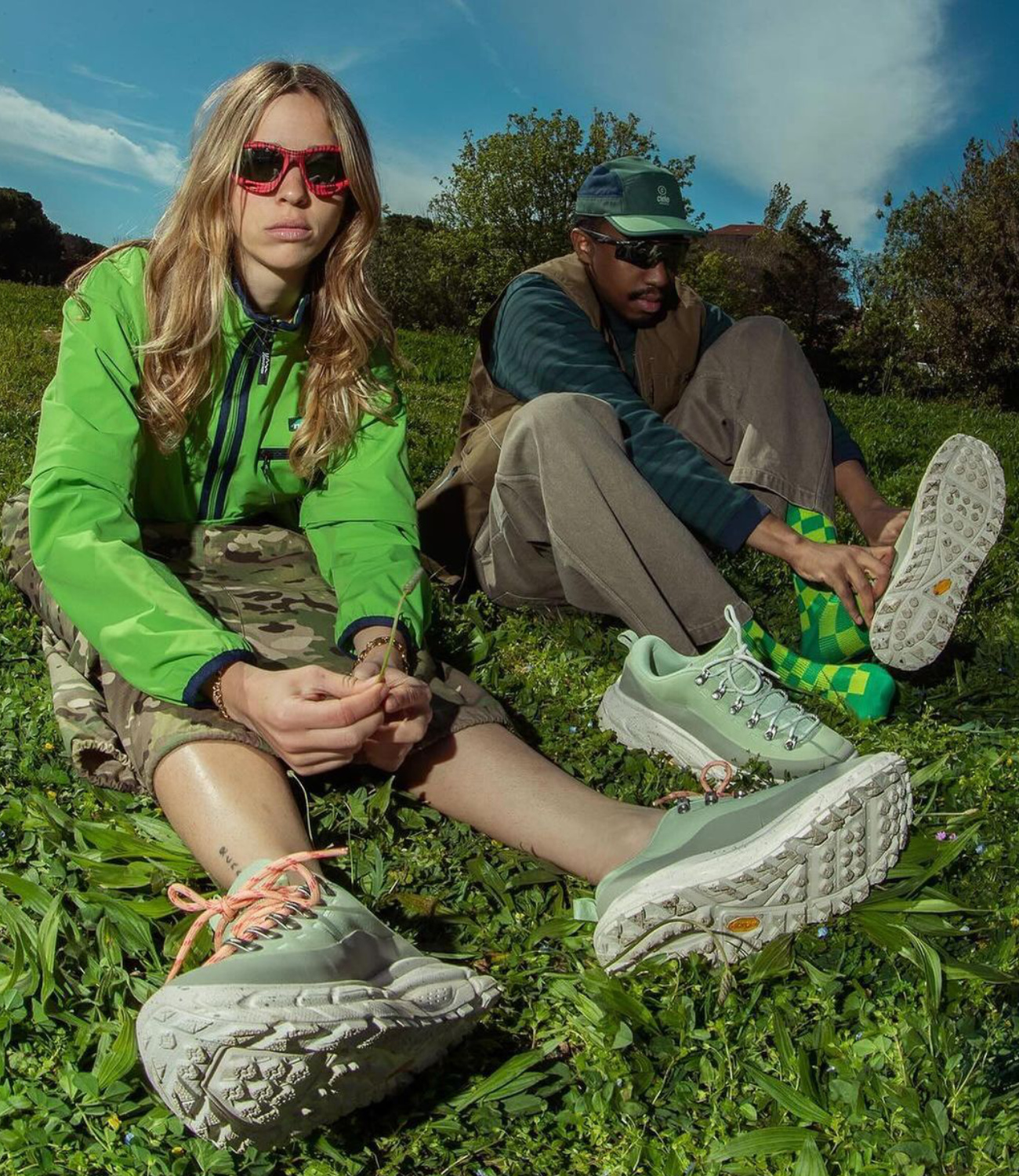 HOKA Tor Summit Seed green sneaker release information