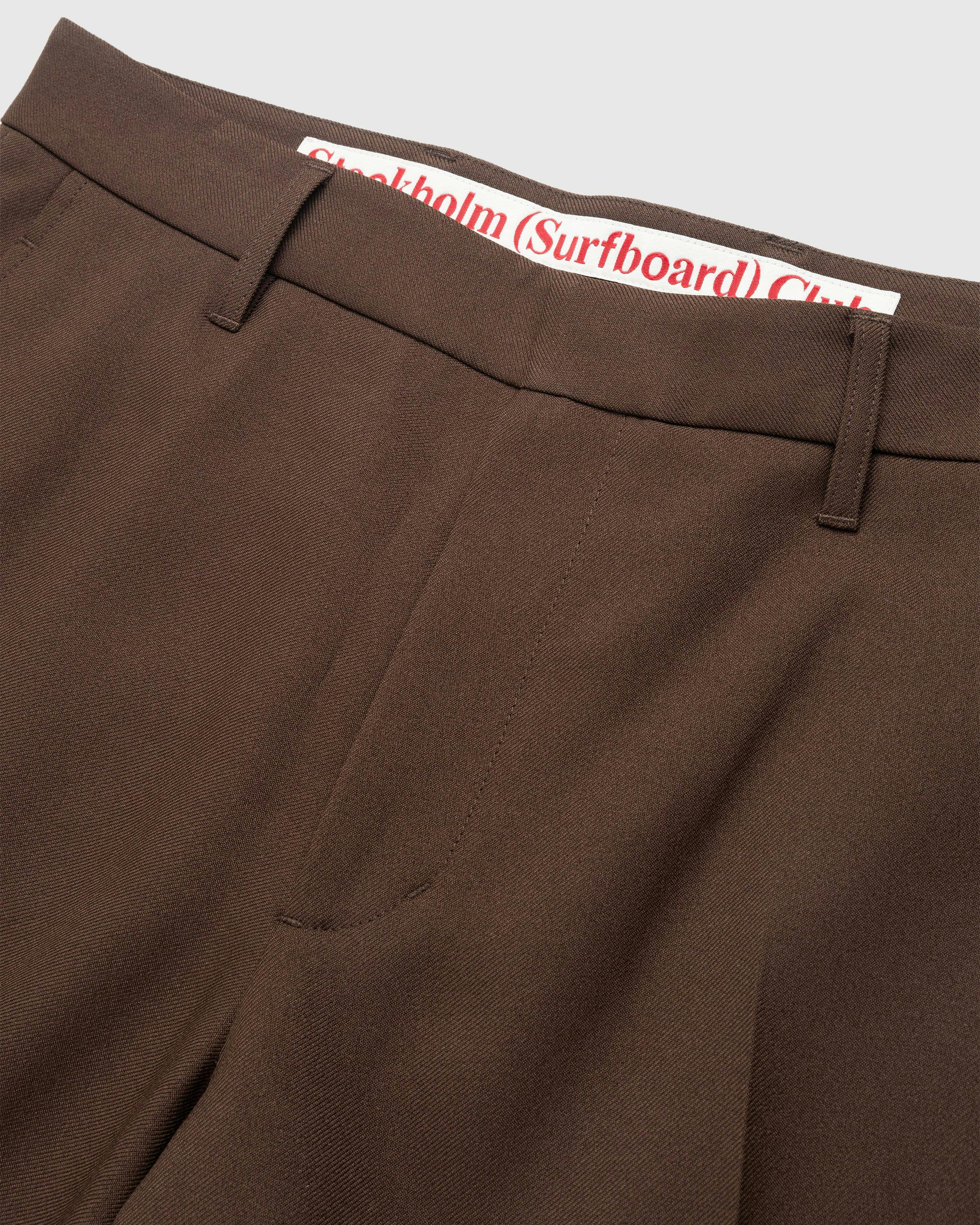 Stockholm Surfboard Club – Sune Trousers Brown