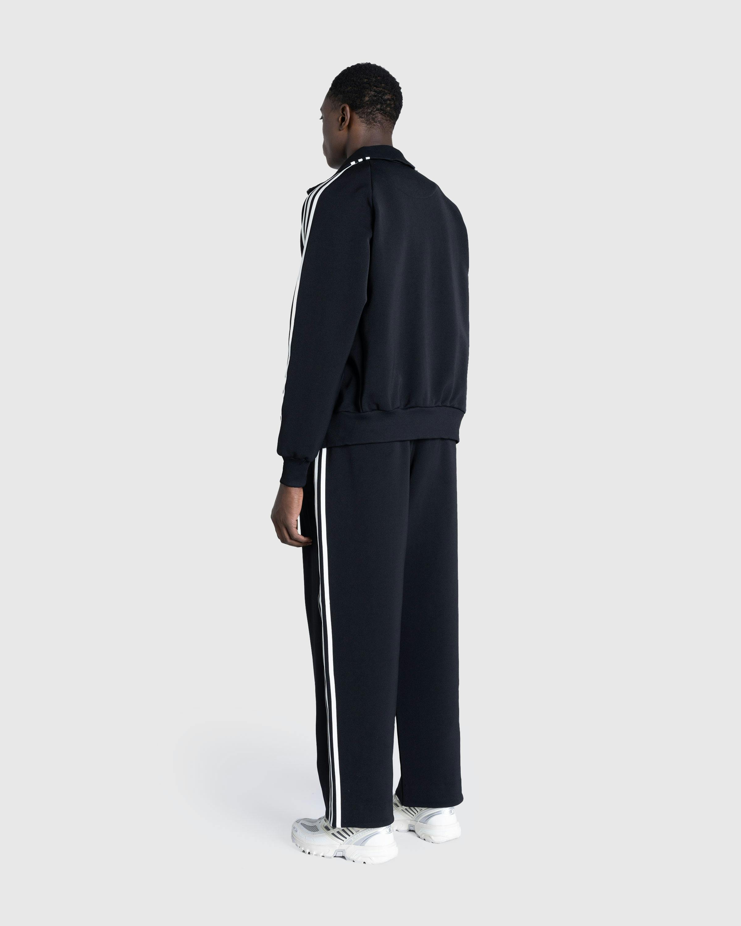 Y-3 – 3 Stripes Track Pants Black/White - Pants - Black - Image 4