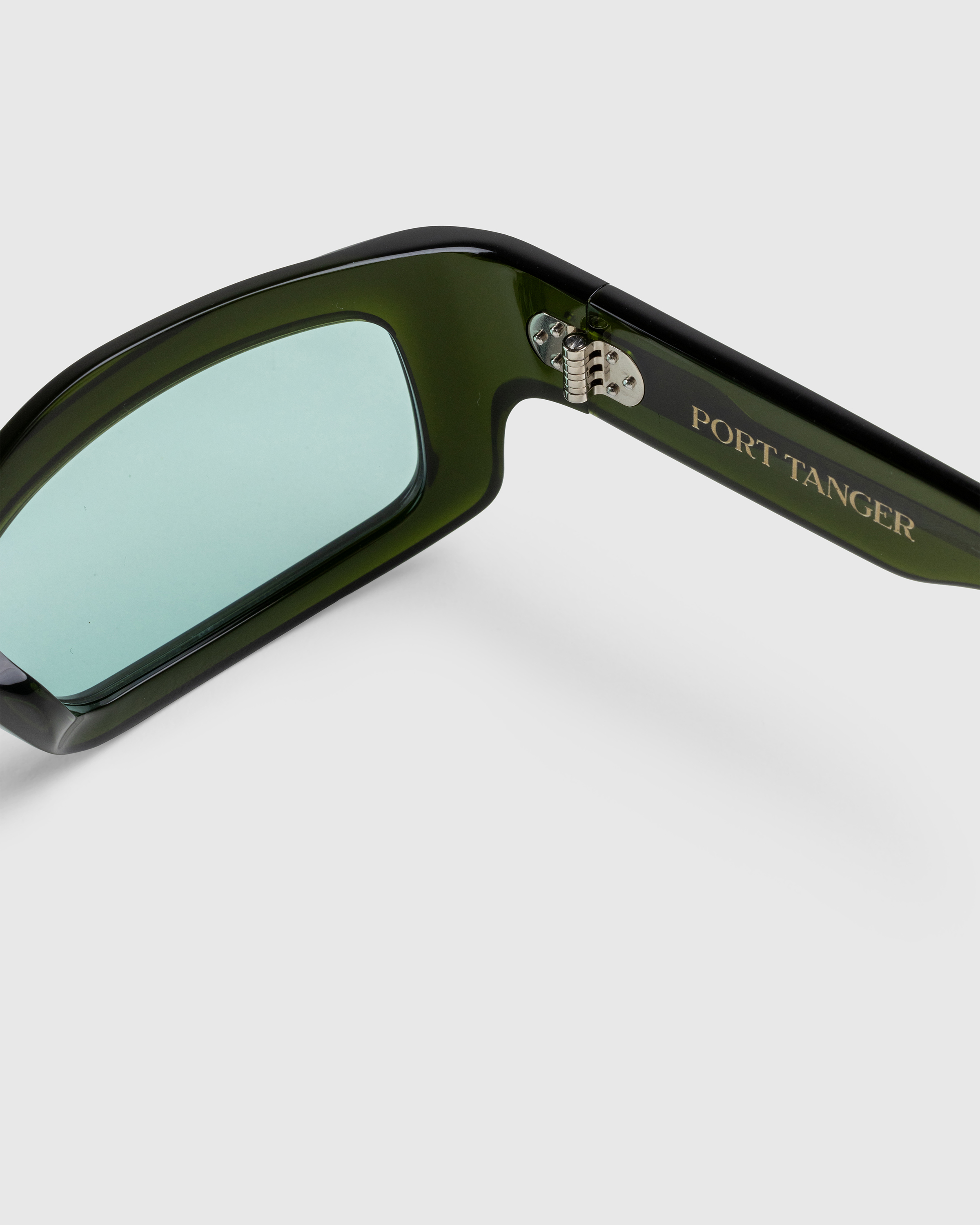 Port Tanger – Addis Cardamom Acetate/Warm Olive Lens - Sunglasses - Green - Image 4