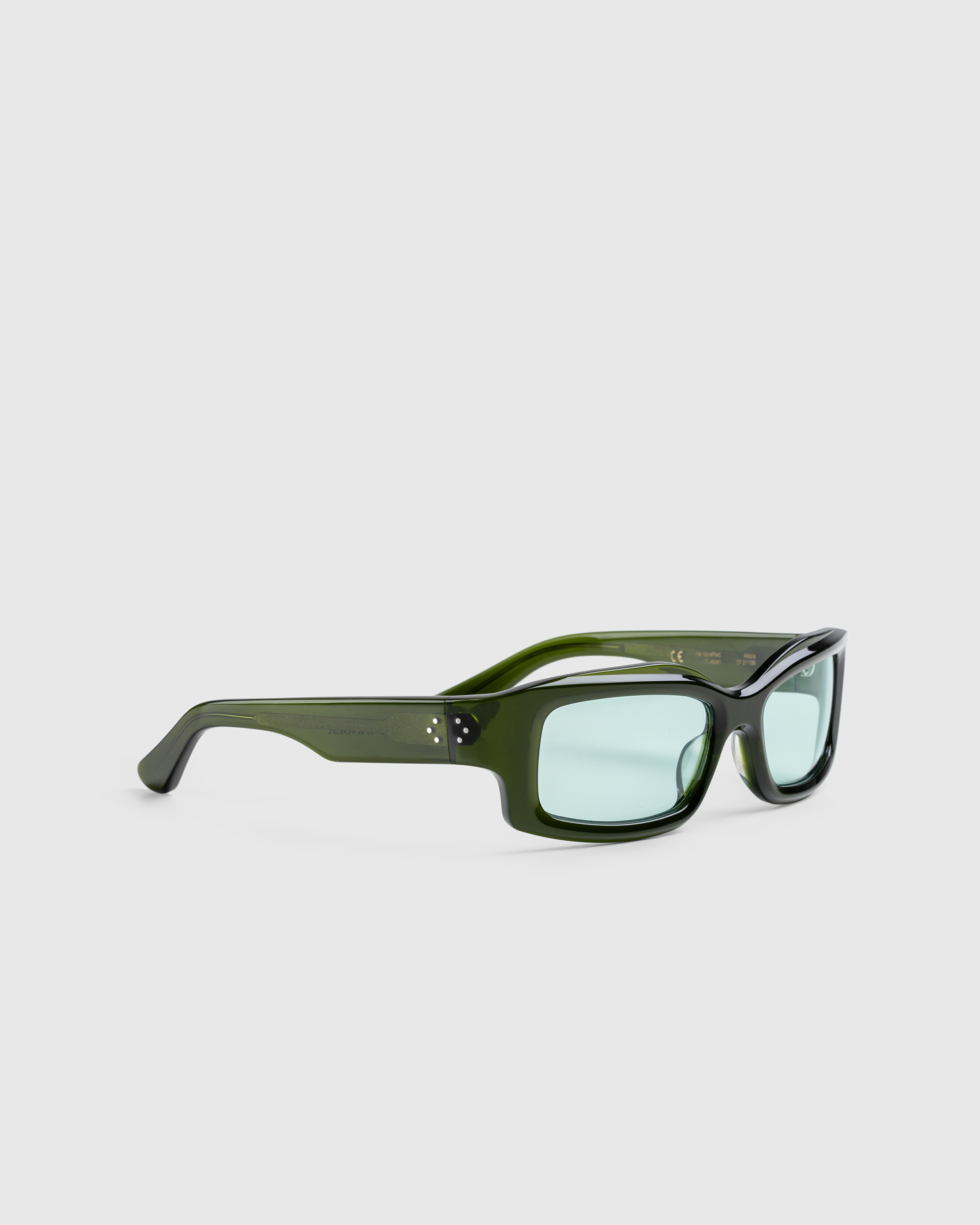 Port Tanger – Addis Cardamom Acetate/Warm Olive Lens - Sunglasses - Green - Image 3