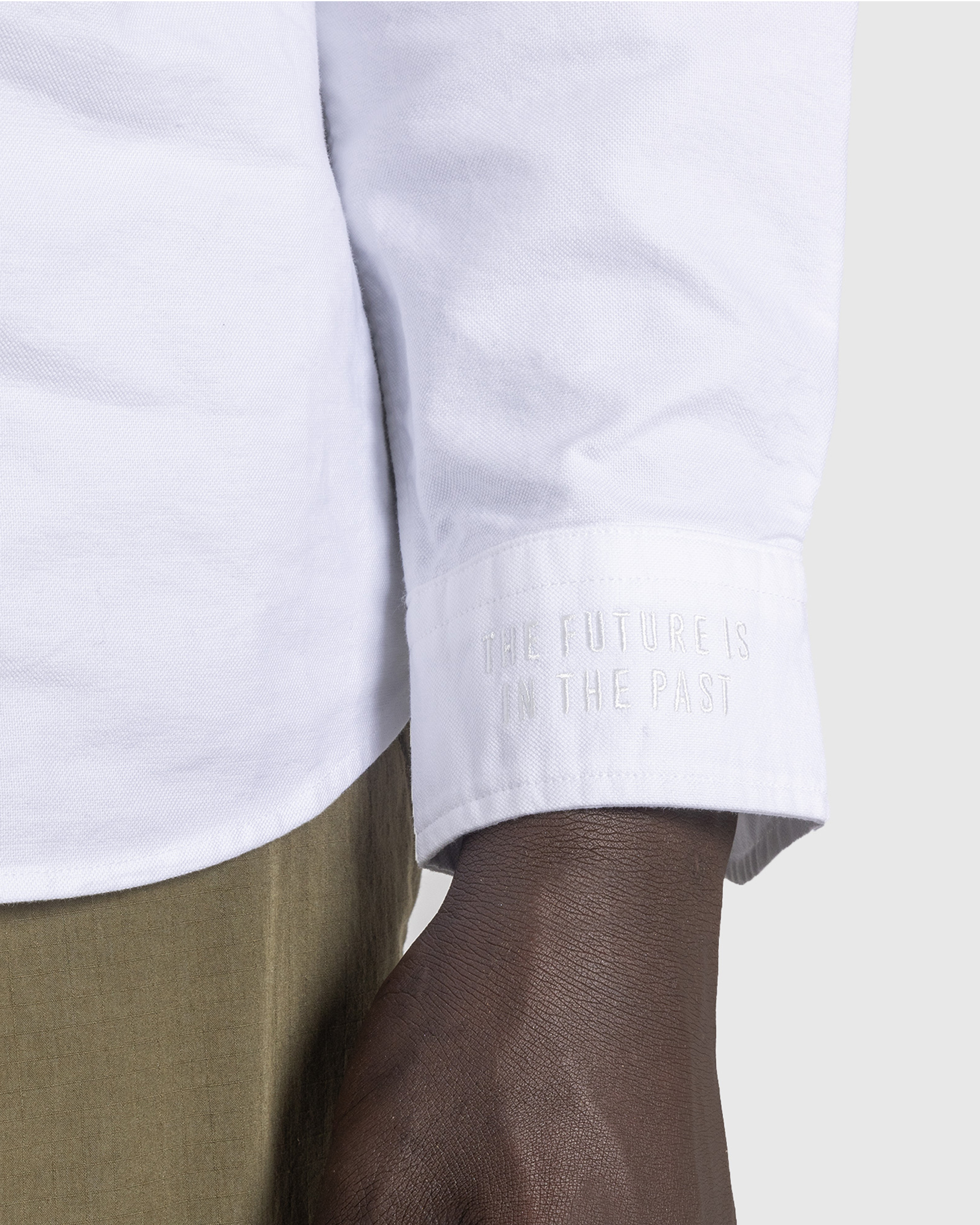 Human Made – Oxford BD Shirt White - Longsleeve Shirts - White - Image 5