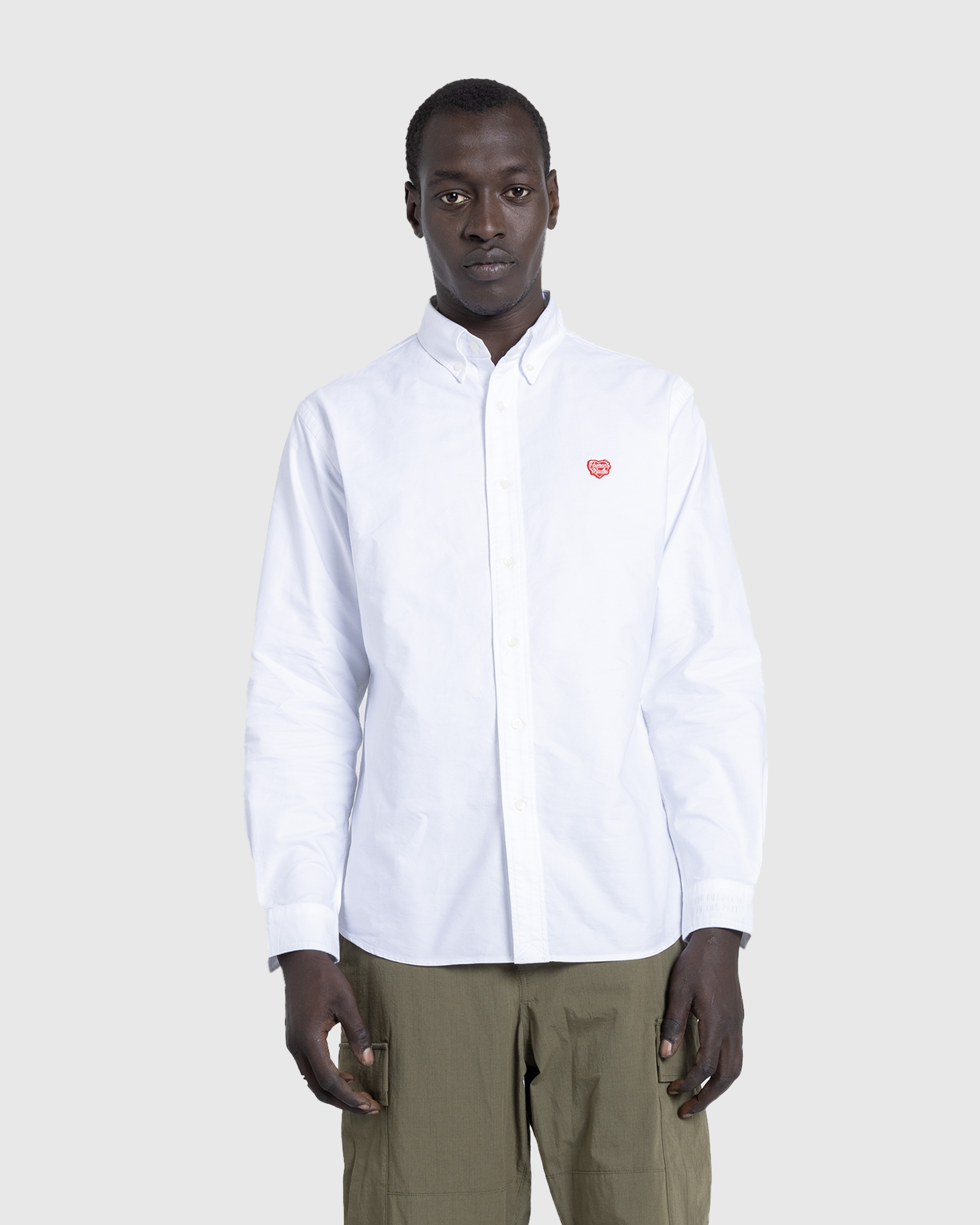 Human Made – Oxford BD Shirt White - Longsleeve Shirts - White - Image 2