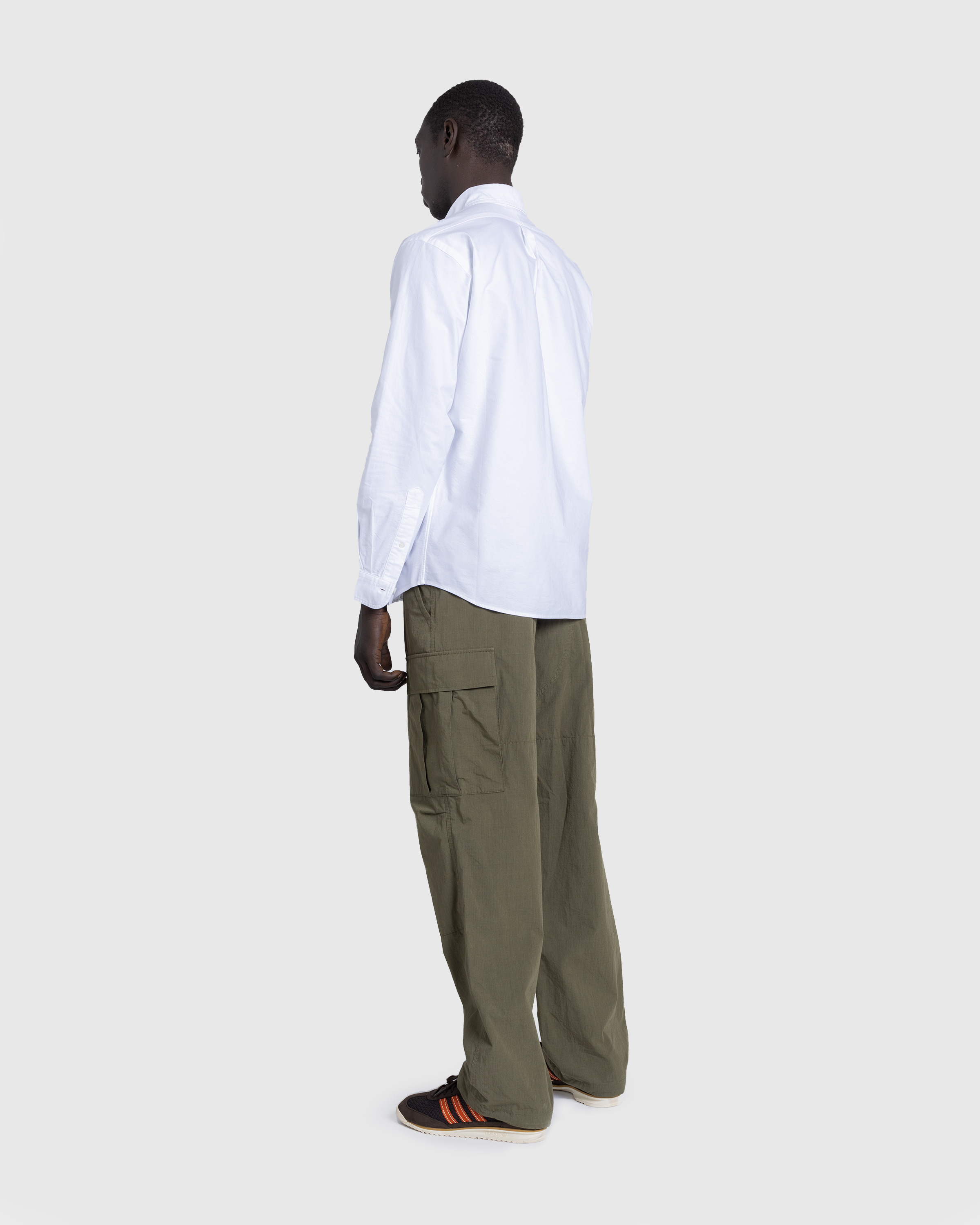 Human Made – Oxford BD Shirt White - Longsleeve Shirts - White - Image 4