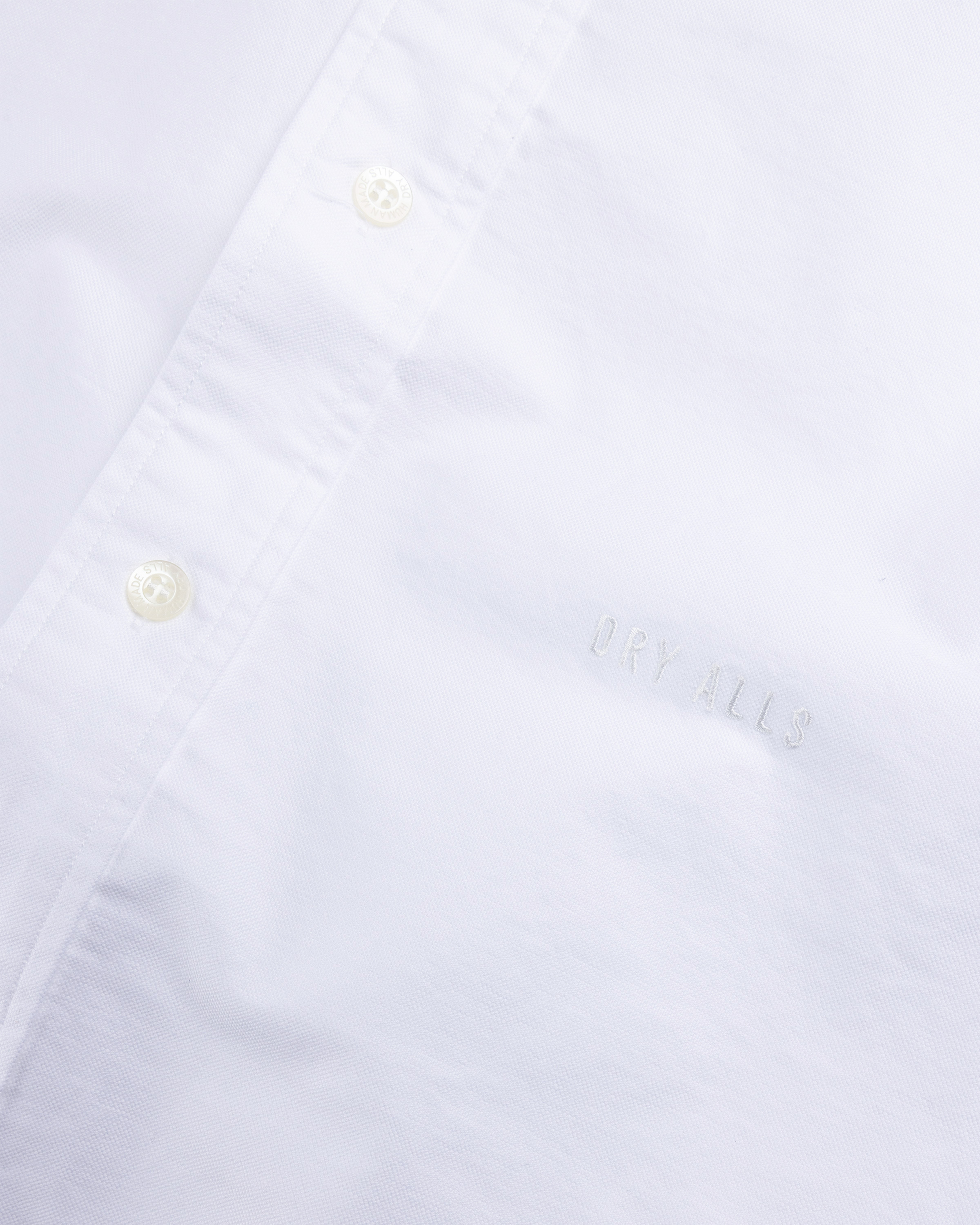Human Made – Oxford BD Shirt White - Longsleeve Shirts - White - Image 7