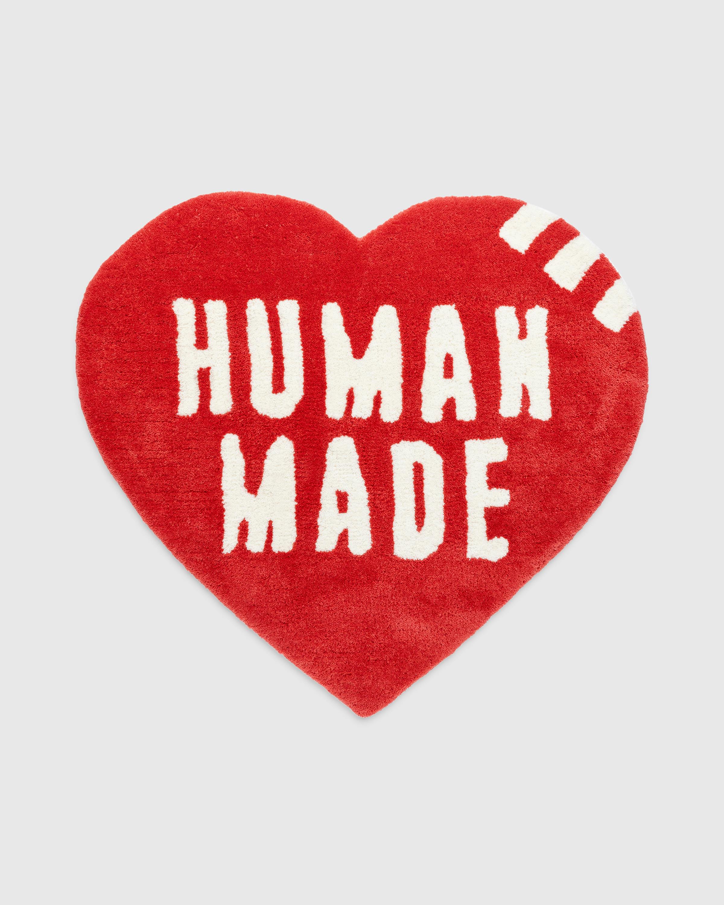 Human Made – Heart Rug Medium Red | Highsnobiety Shop