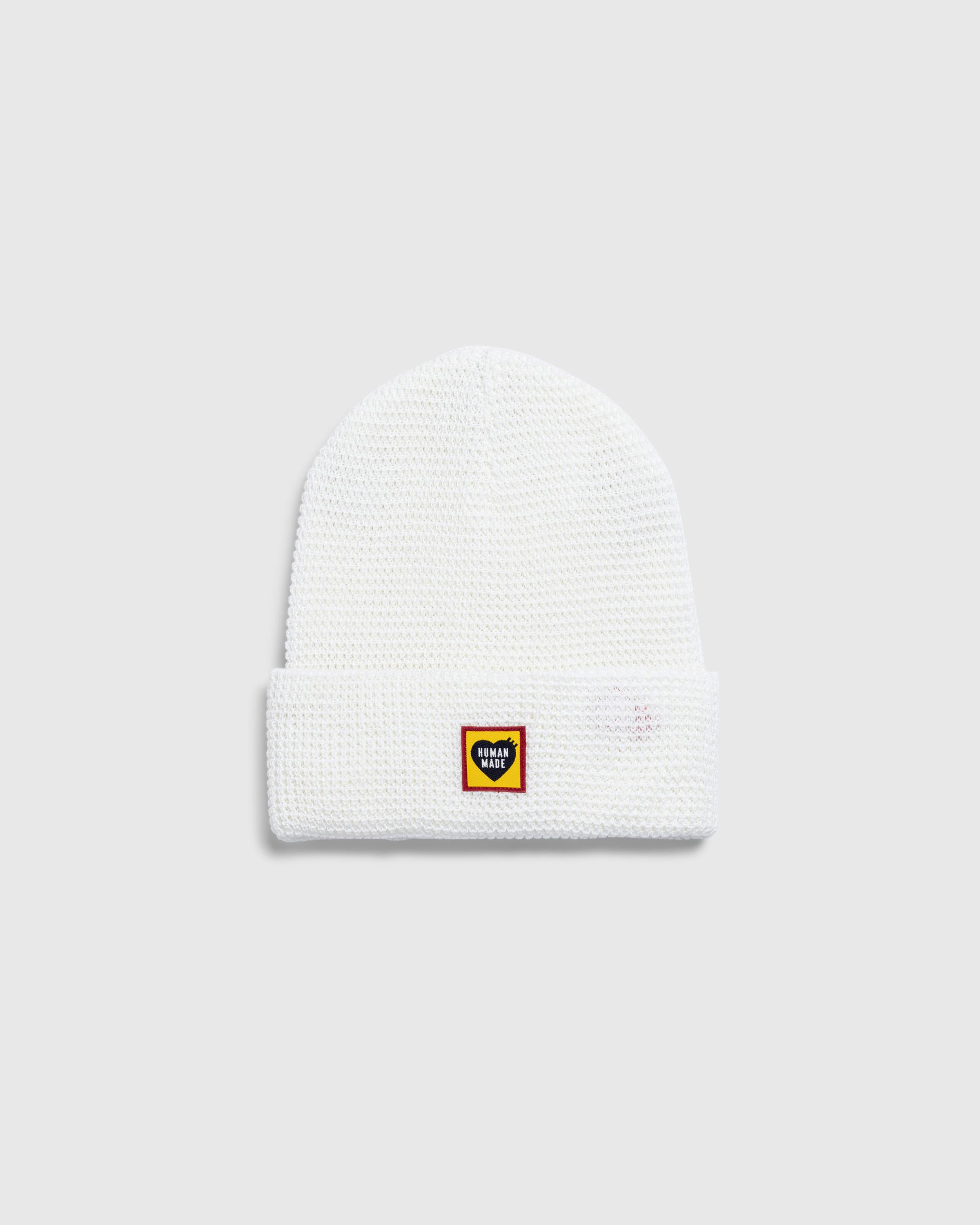 Human Made – Waffle Beanie White - Beanies - White - Image 1