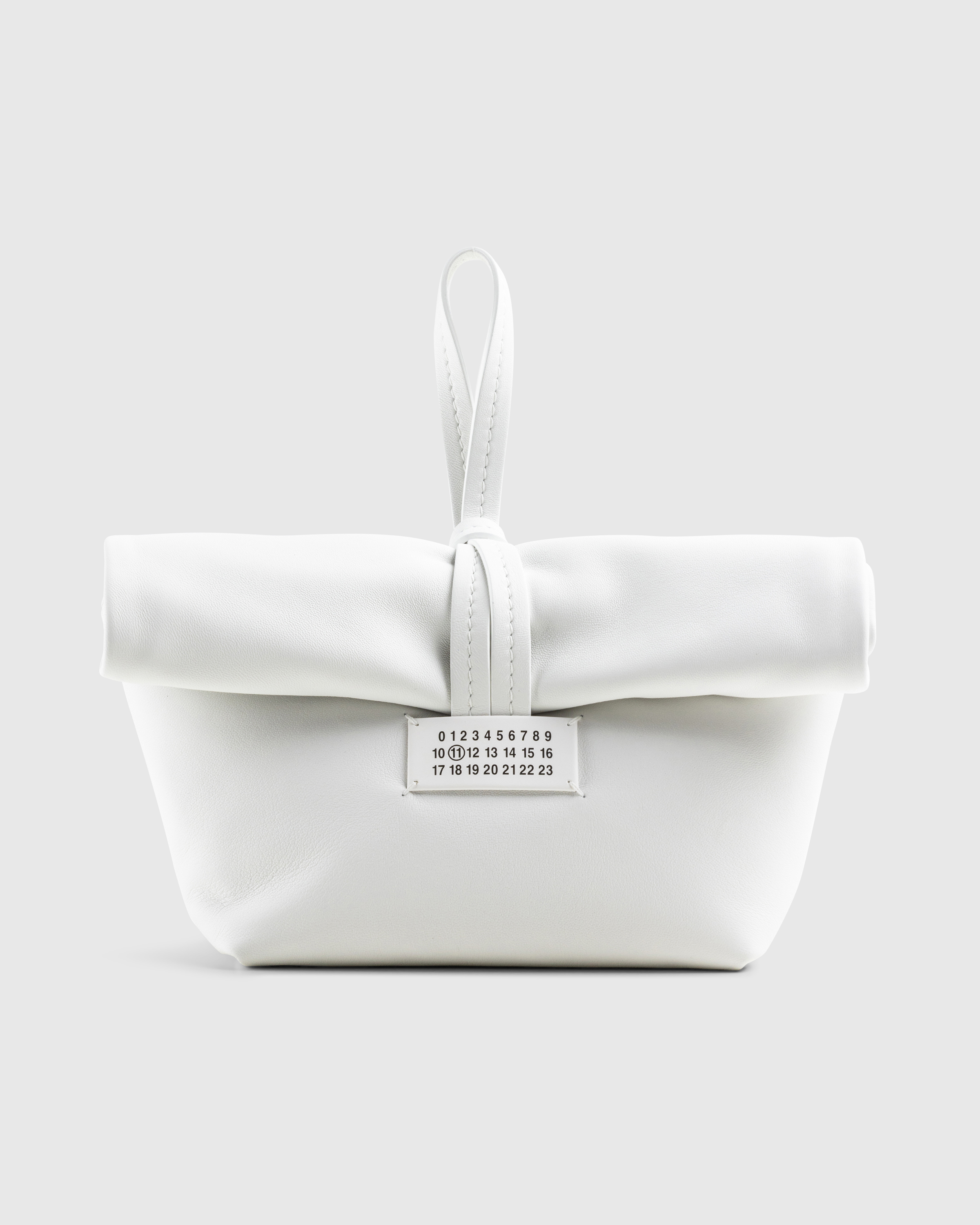 Maison Margiela – Fold-Over Handbag White - Bags - White - Image 1