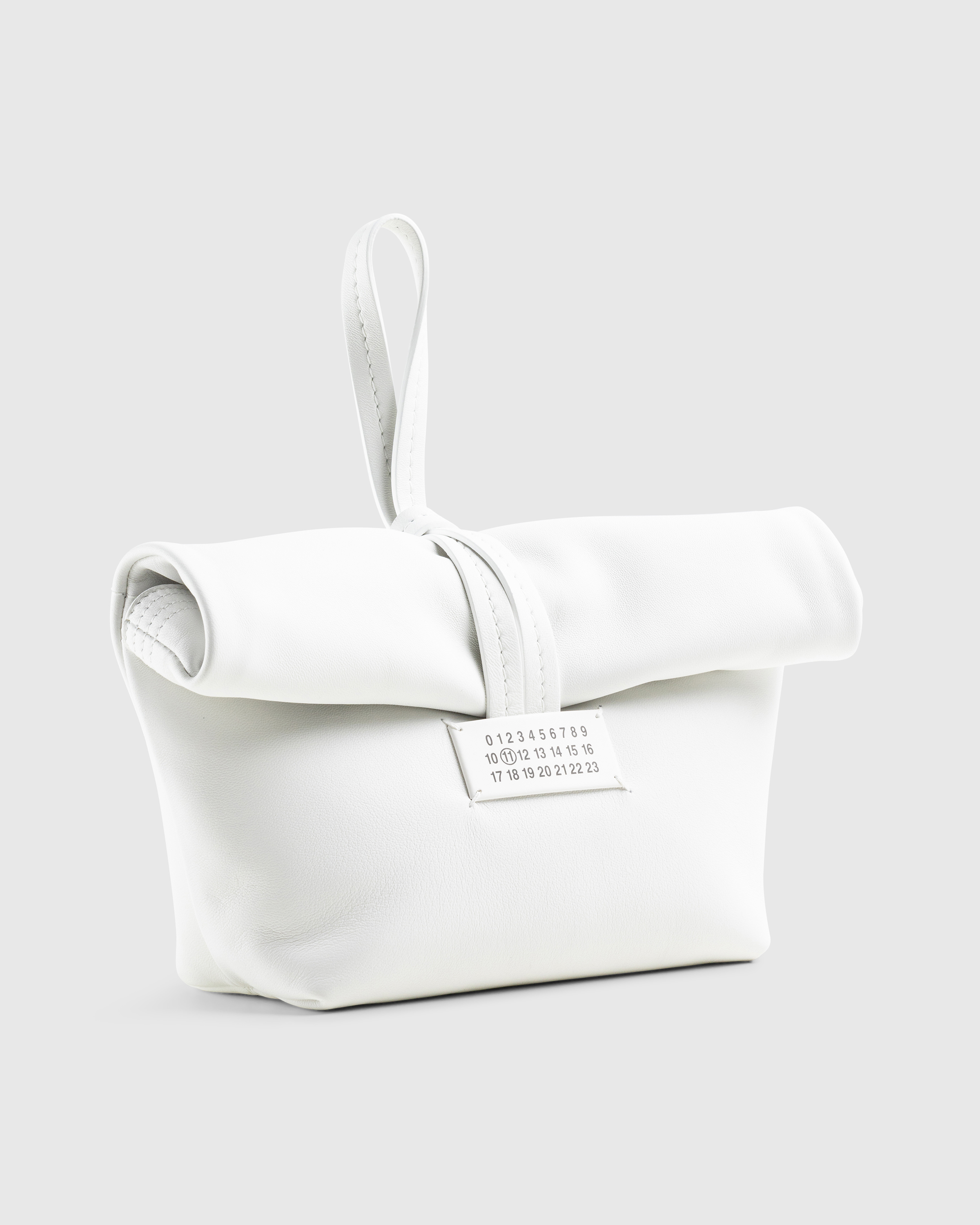 Maison Margiela – Fold-Over Handbag White - Bags - White - Image 3