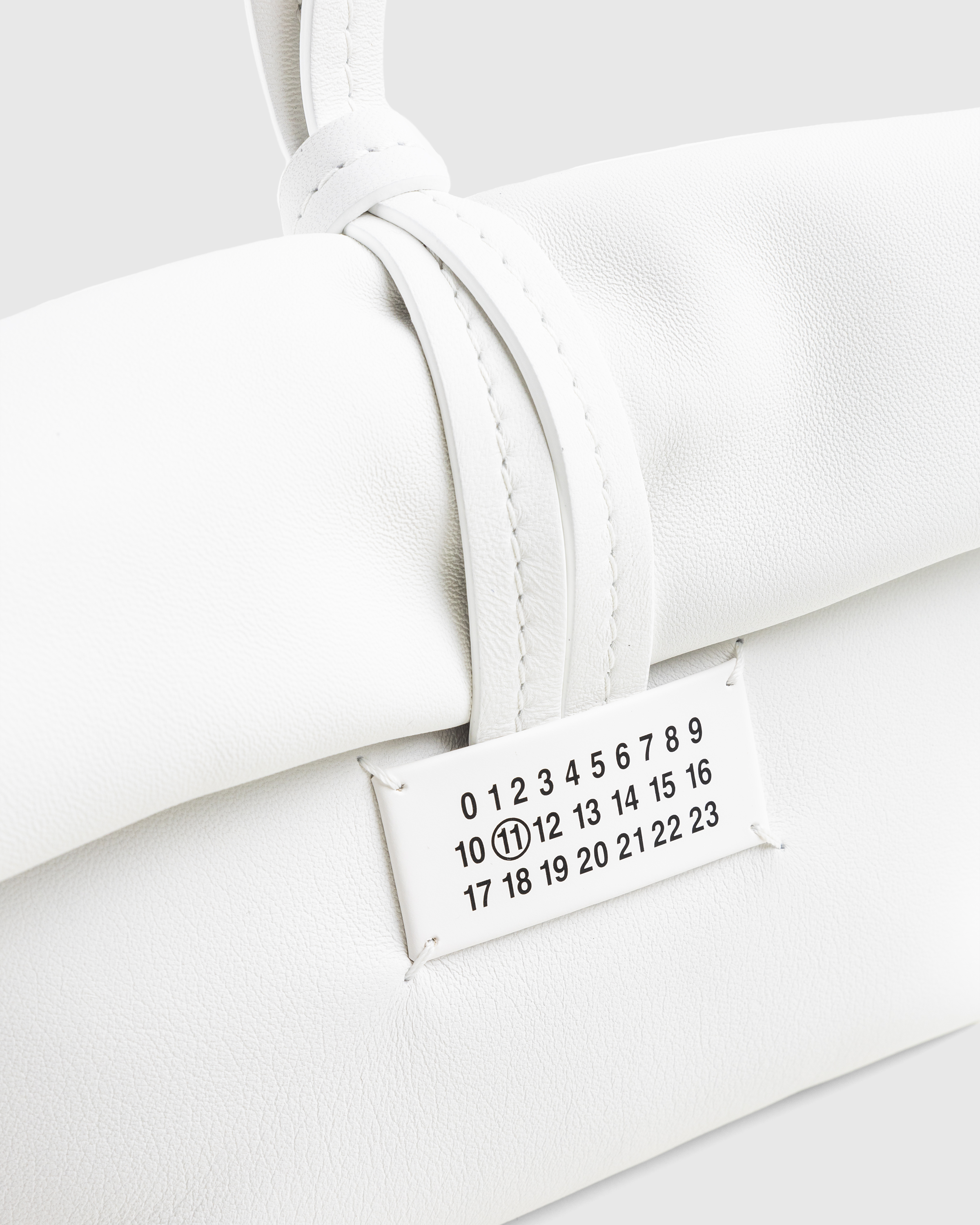 Maison Margiela – Fold-Over Handbag White - Bags - White - Image 4