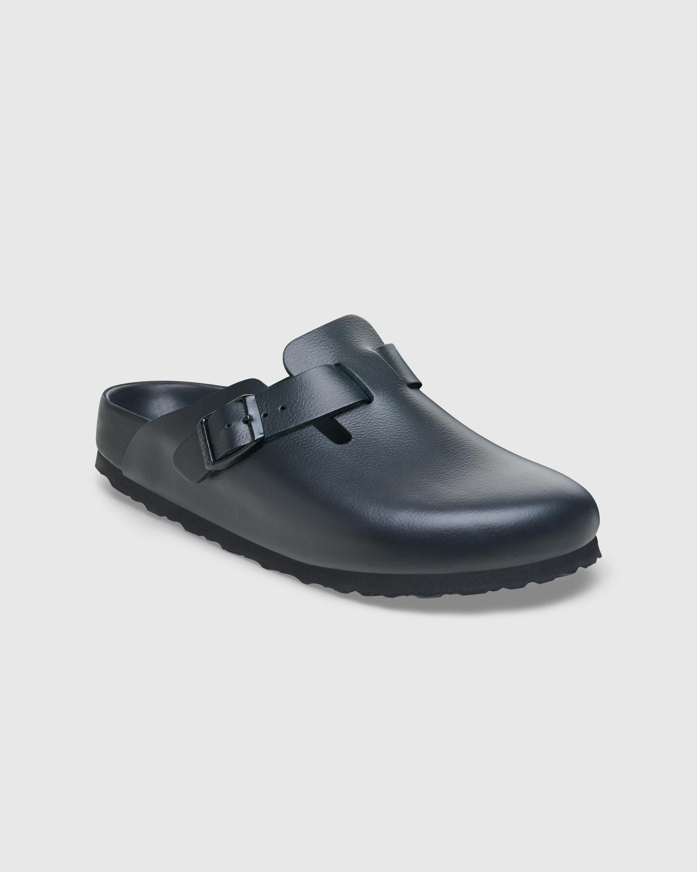 Birkenstock – Boston Exquisite Leather Black - Mules - Black - Image 2