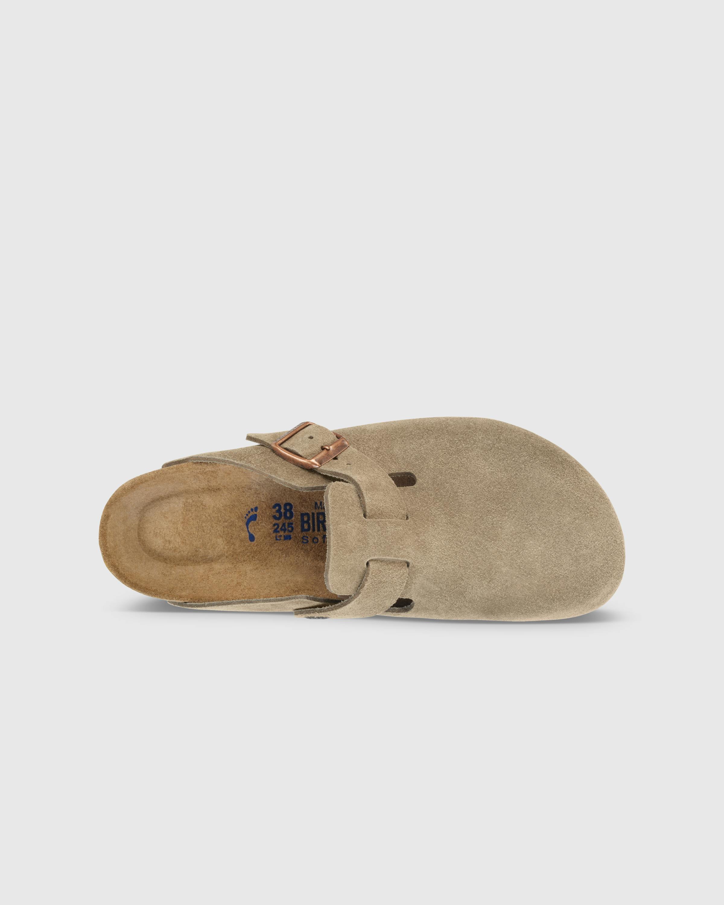 Birkenstock – Boston SFB Taupe - Mules - Beige - Image 3