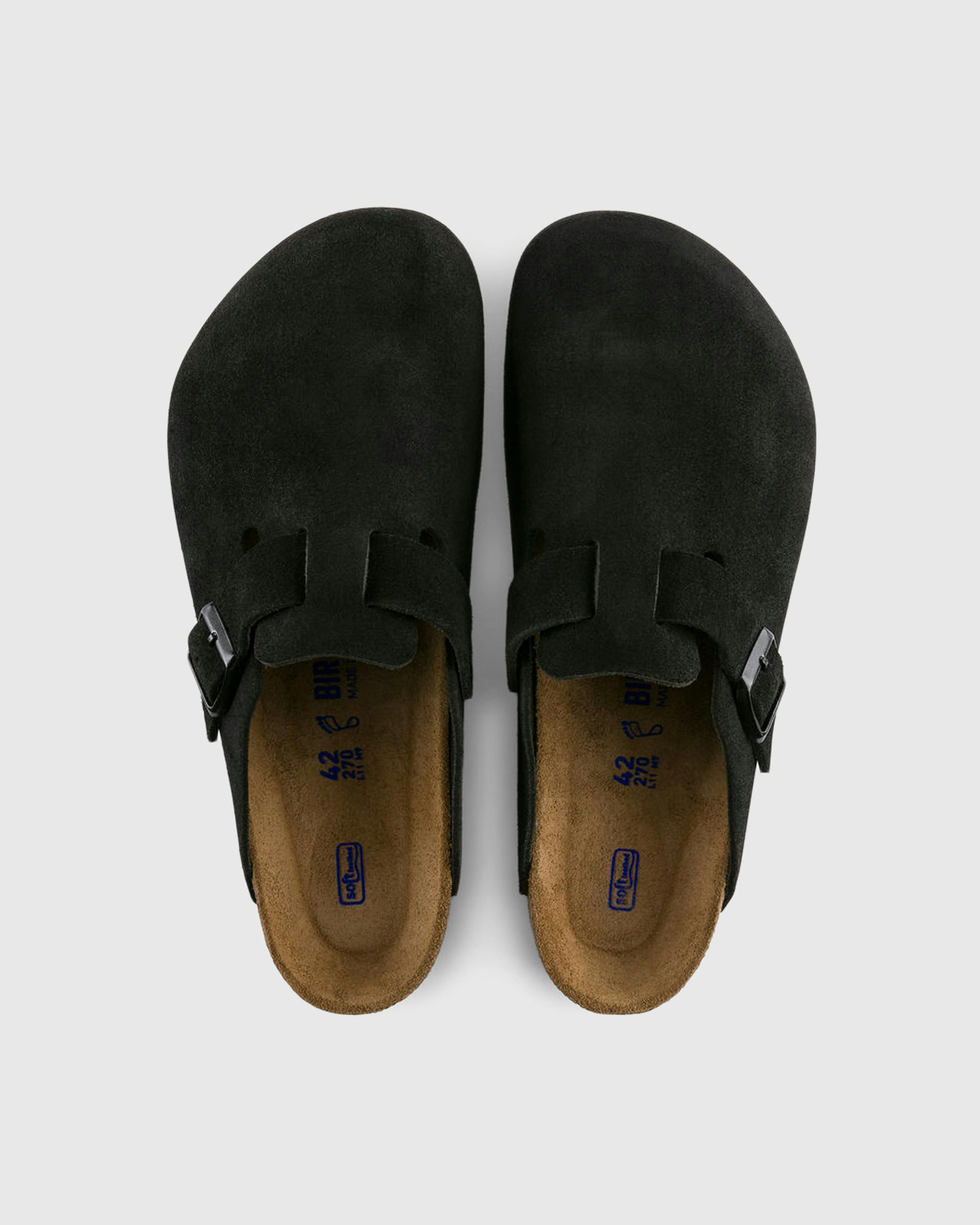 Birkenstock – Boston SFB Black - Mules - Black - Image 5