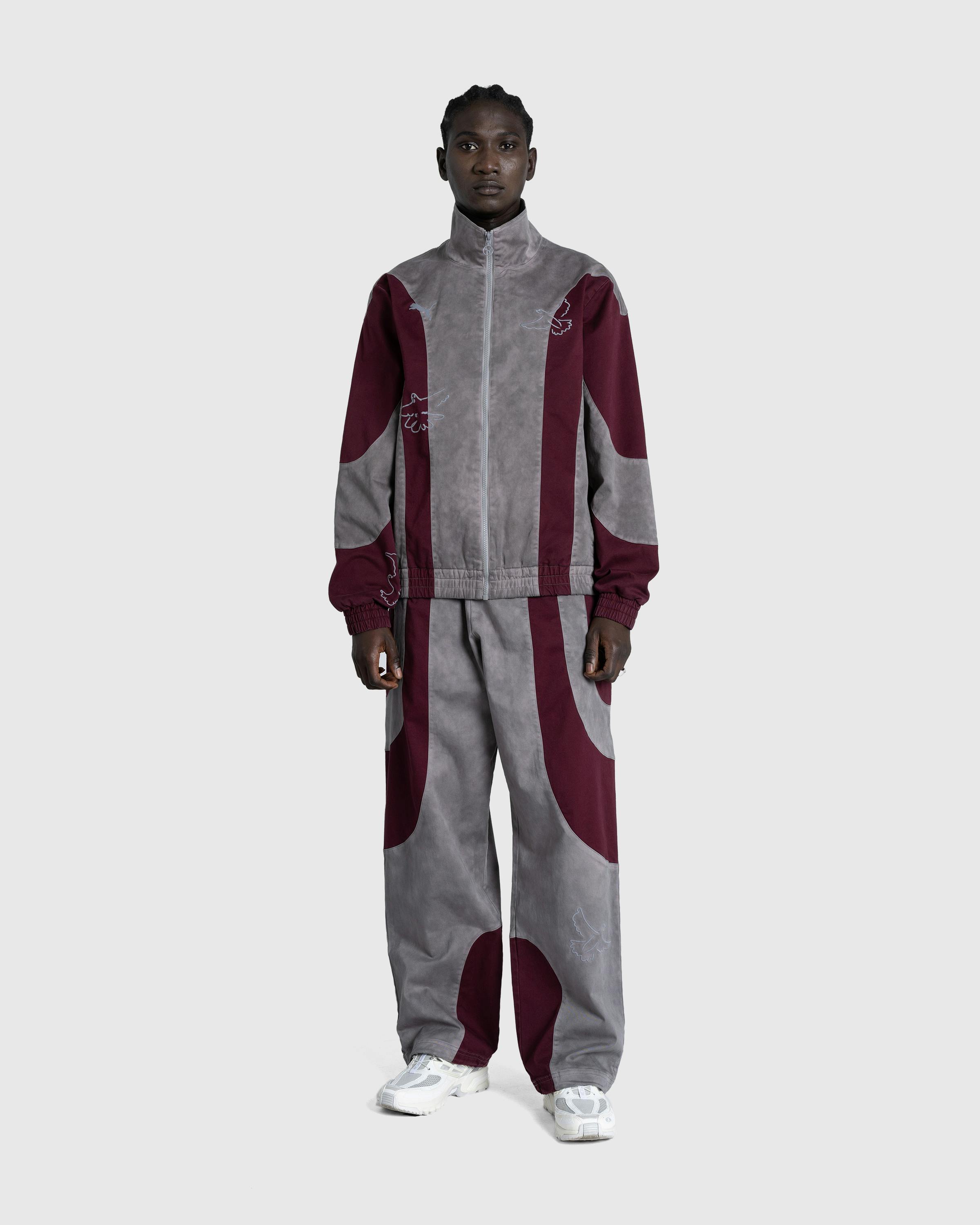 Puma x KidSuper – PUMA x KIDSUPER Track Pants Aubergine - Pants - Purple - Image 3