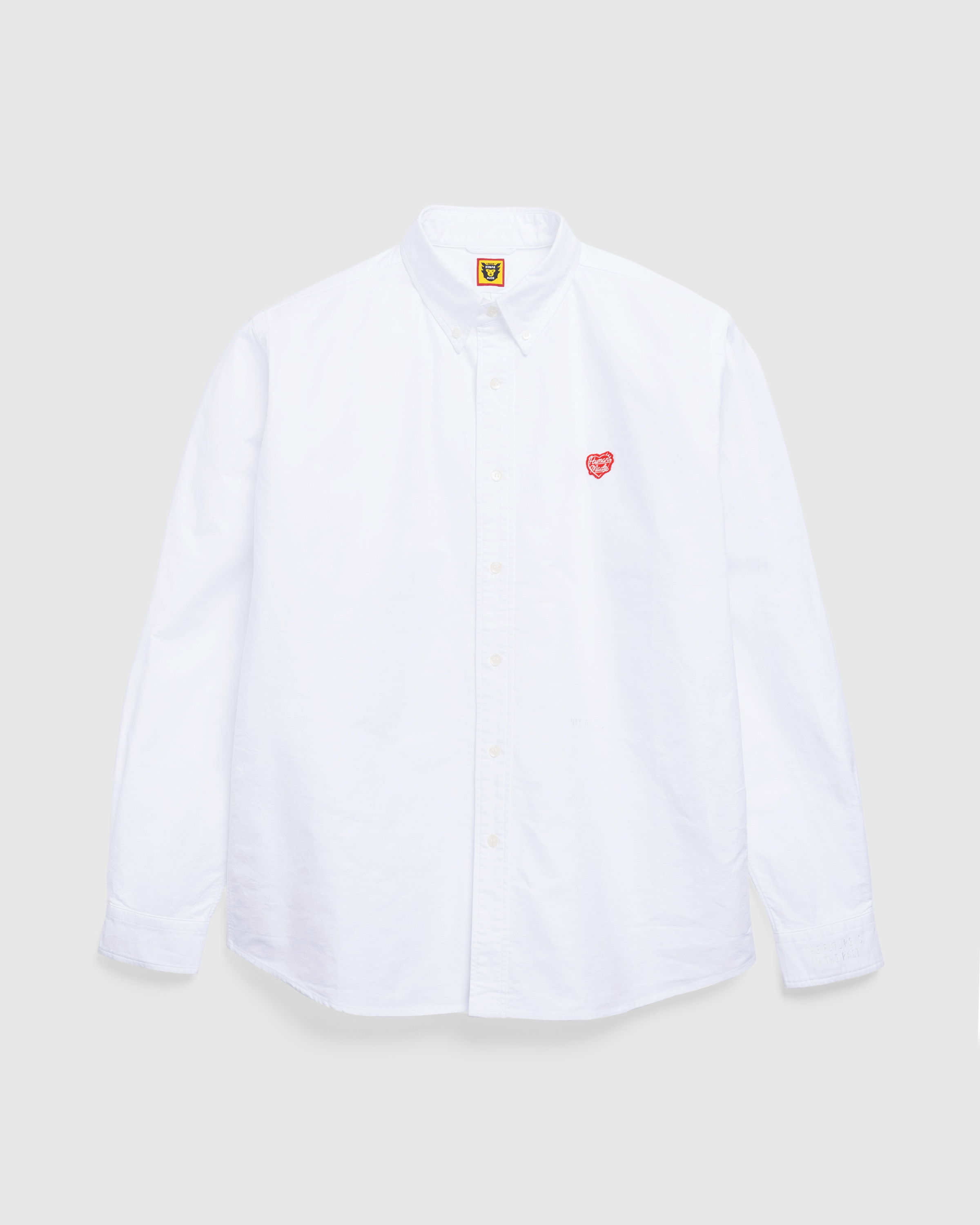 Human Made – Oxford BD Shirt White - Longsleeve Shirts - White - Image 1