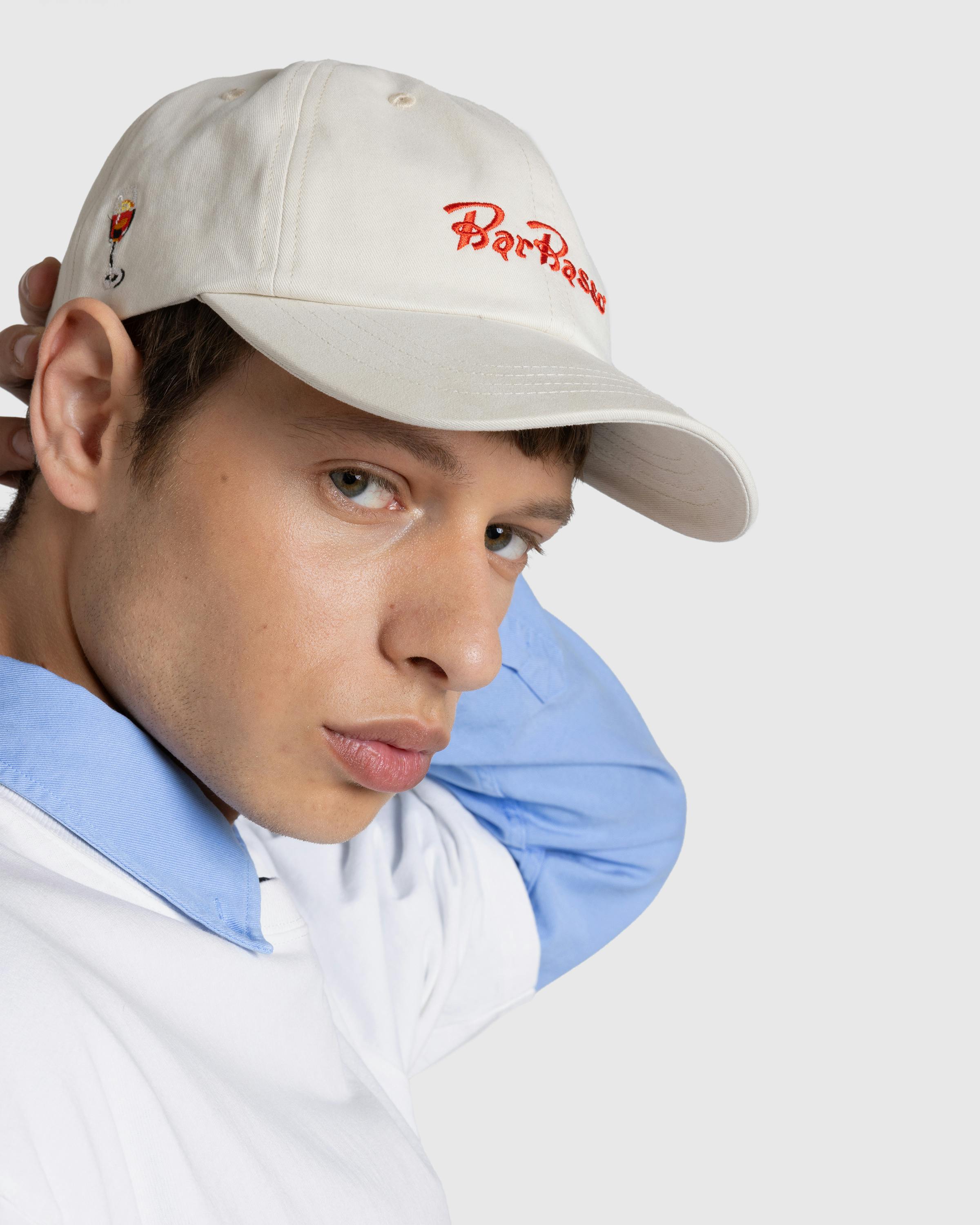 Highsnobiety x Bar Basso – Vetro Cap Off-White - Caps - Beige - Image 4