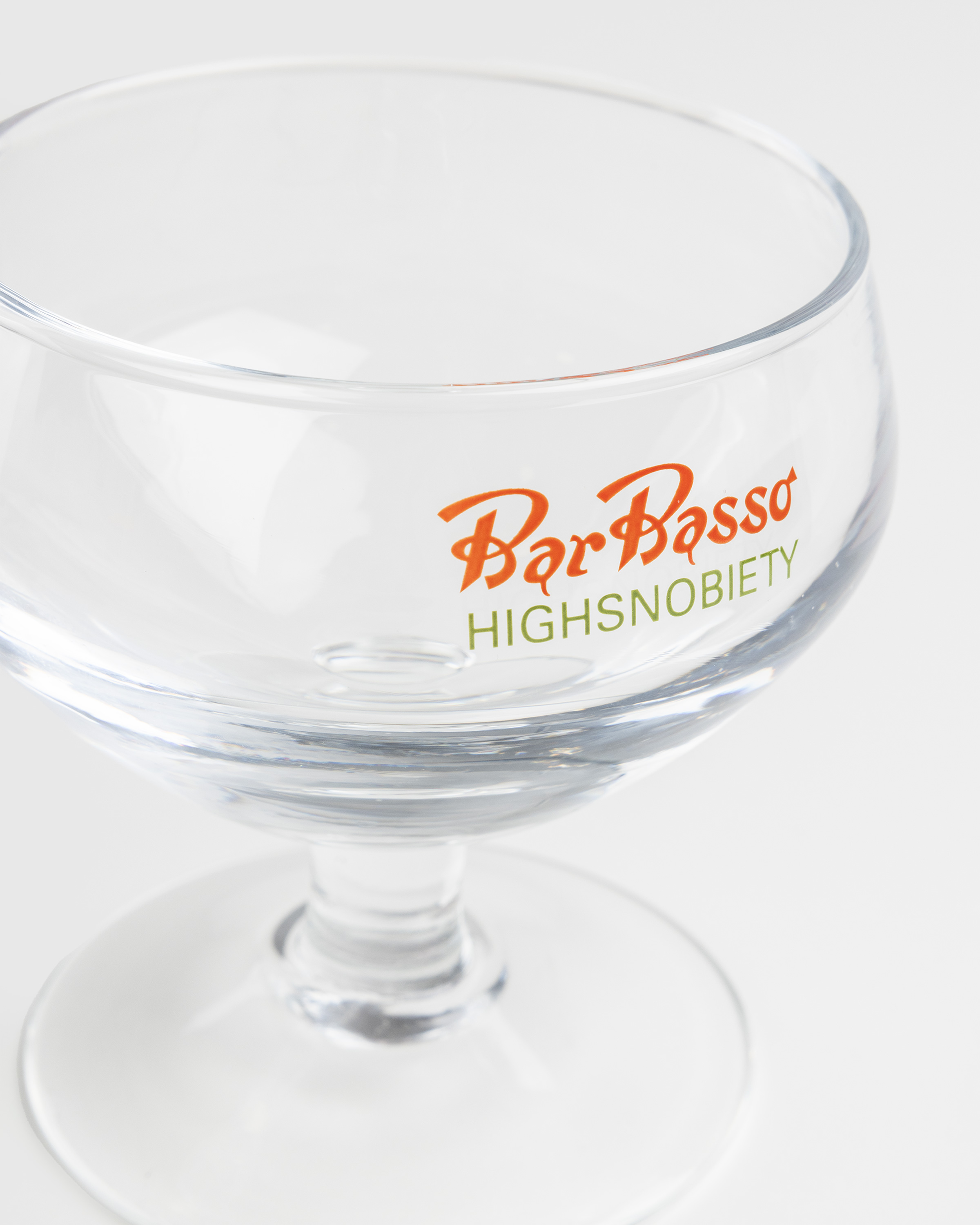 Highsnobiety x Bar Basso – Low Sbagliato Glass  - Glassware & Barware - Transparent - Image 2
