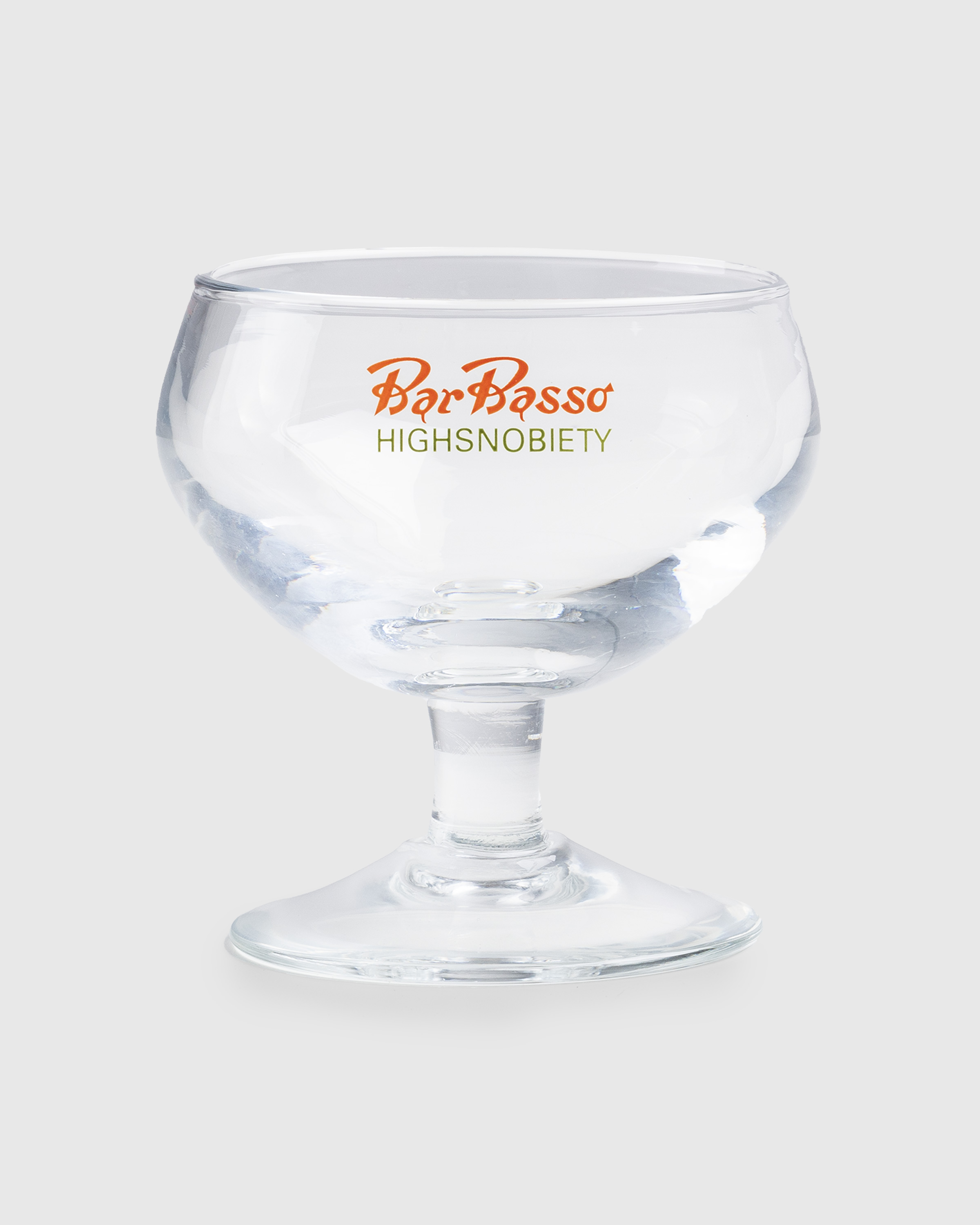 Highsnobiety x Bar Basso – Low Sbagliato Glass  - Glassware & Barware - Transparent - Image 1