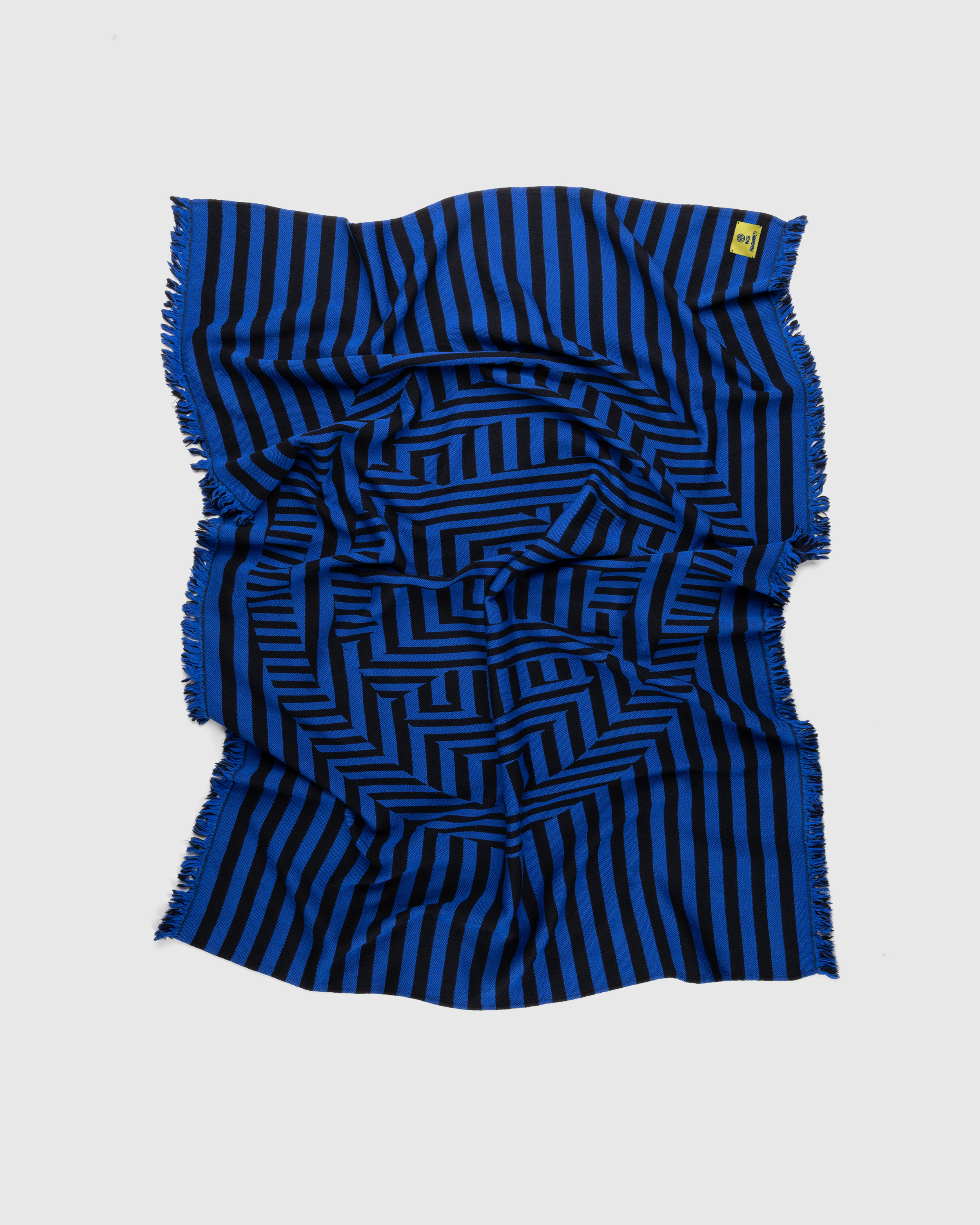 Inter x Highsnobiety – Blanket Black/Blue - Blankets & Throws - Black - Image 1