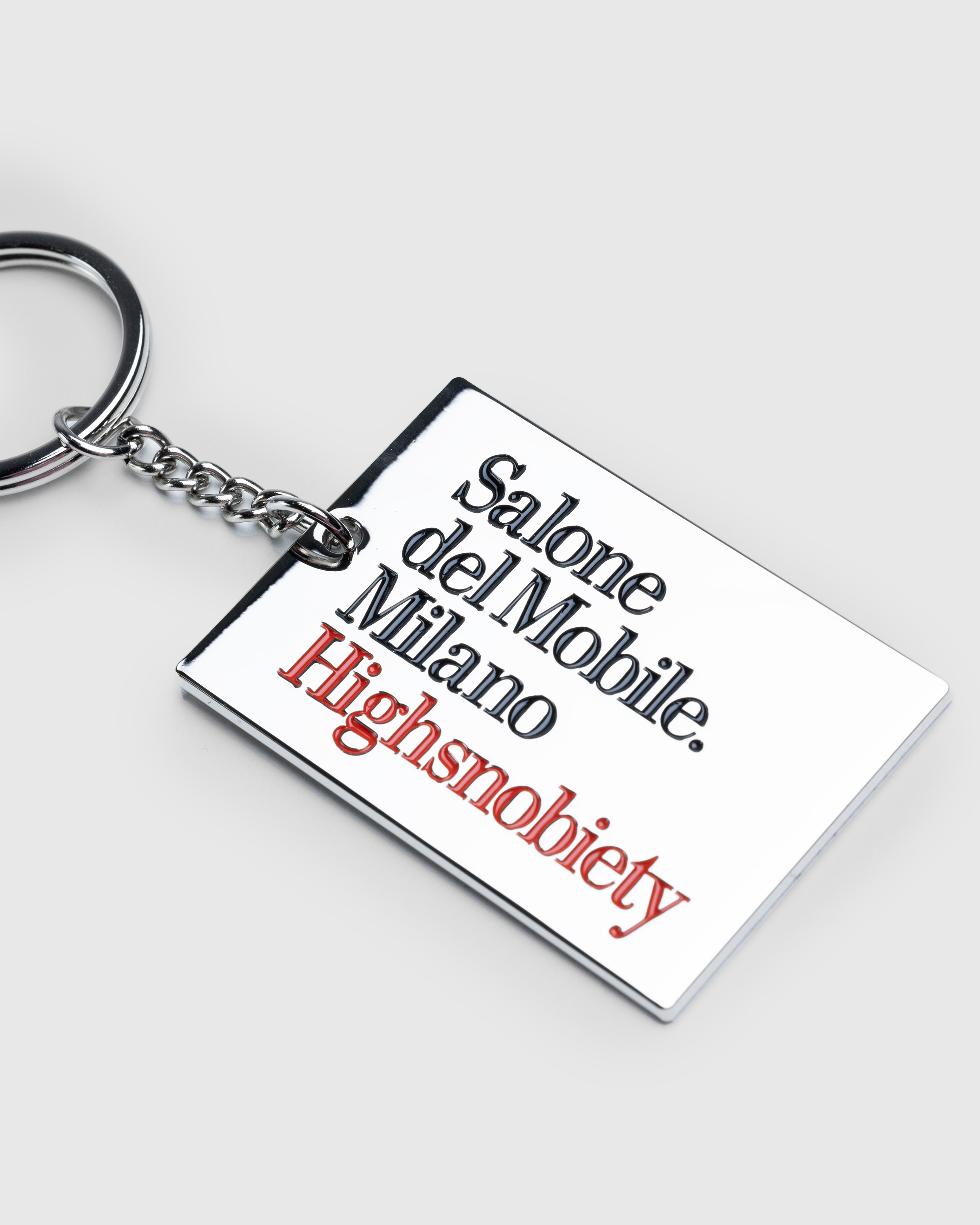 Highsnobiety x Salone del Mobile – Keychain - Keychains - Silver - Image 2