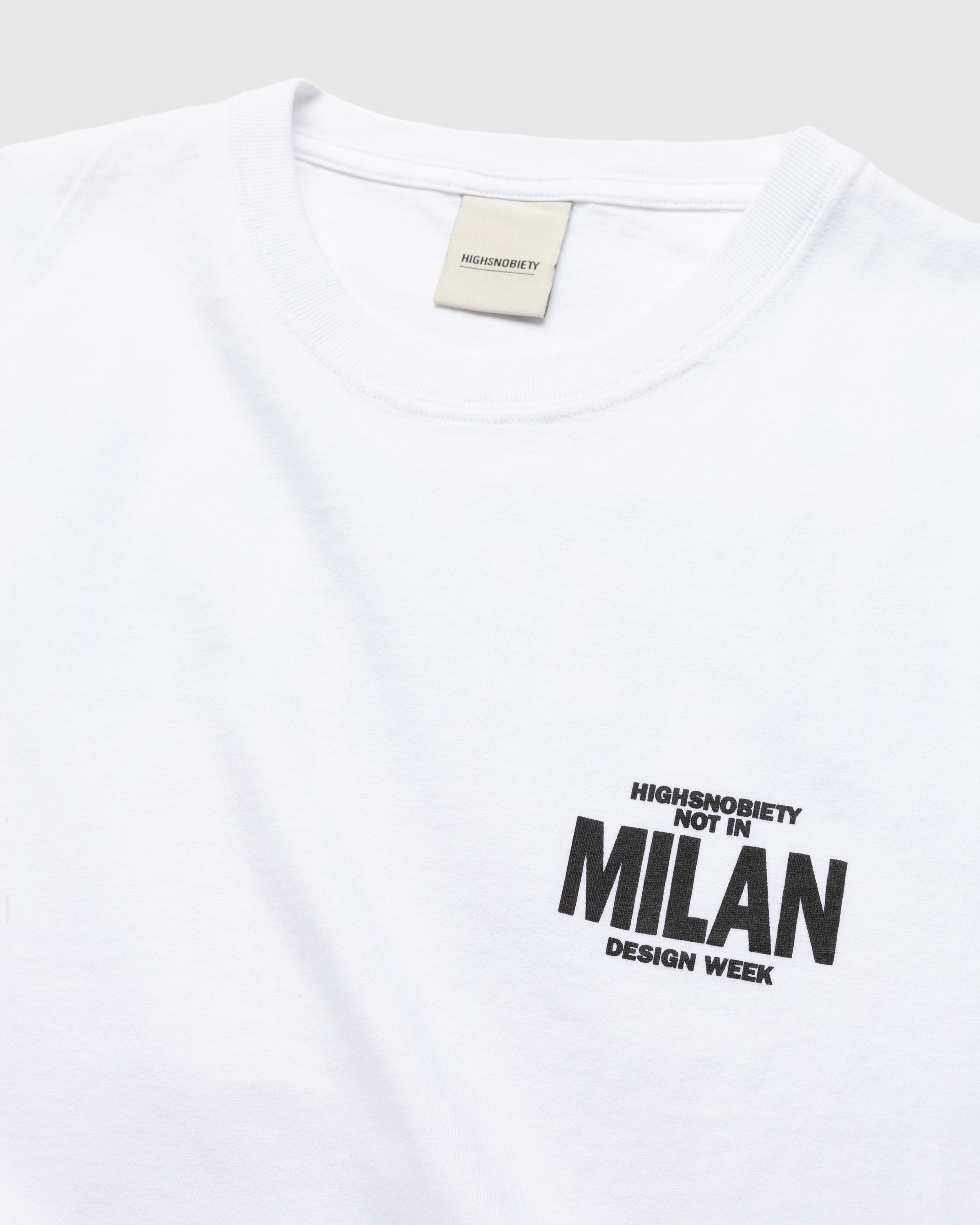 Highsnobiety – Not In Milan Aperitivo T-Shirt White - T-Shirts - White - Image 7