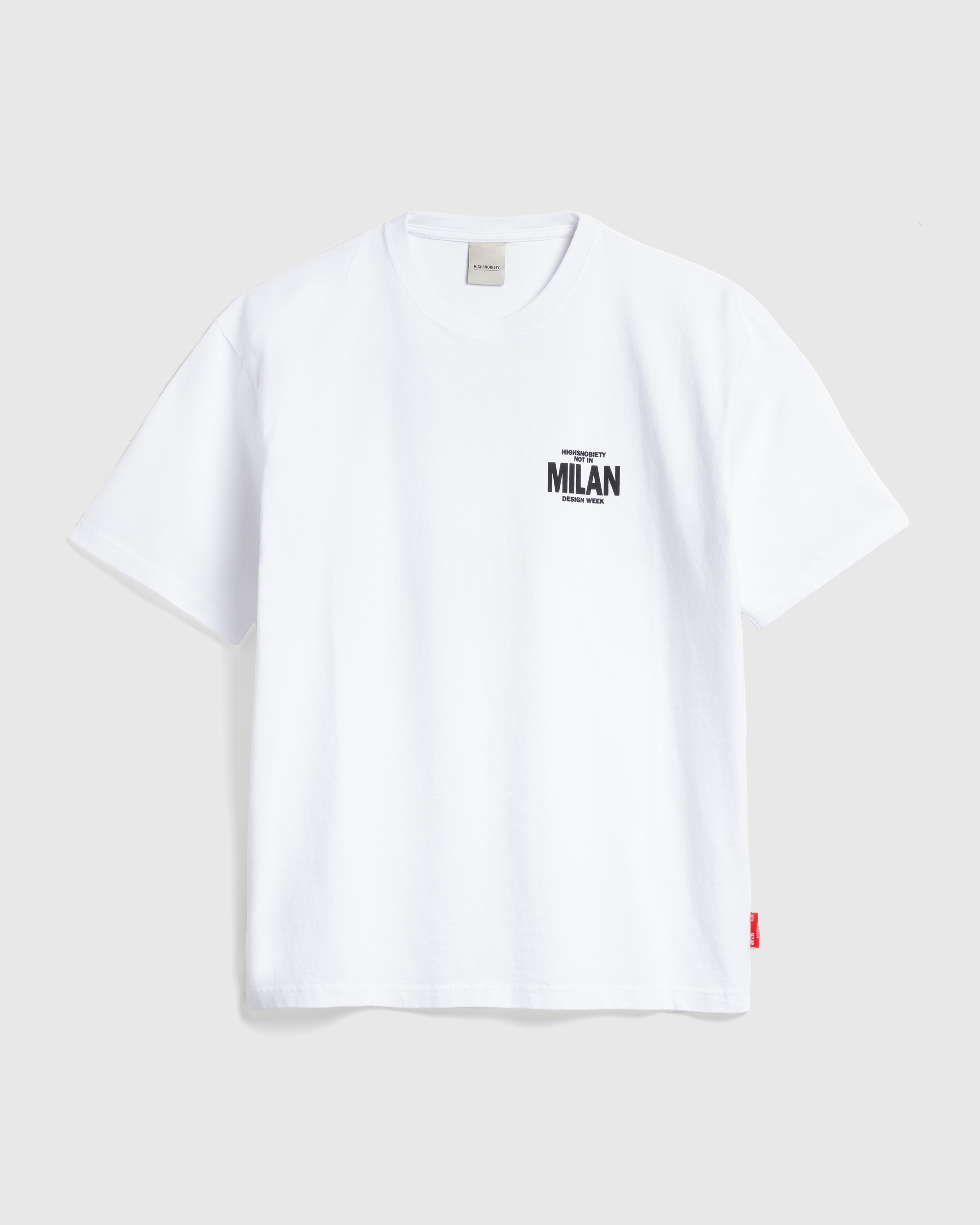 Highsnobiety – Not In Milan Aperitivo T-Shirt White - T-Shirts - White - Image 3