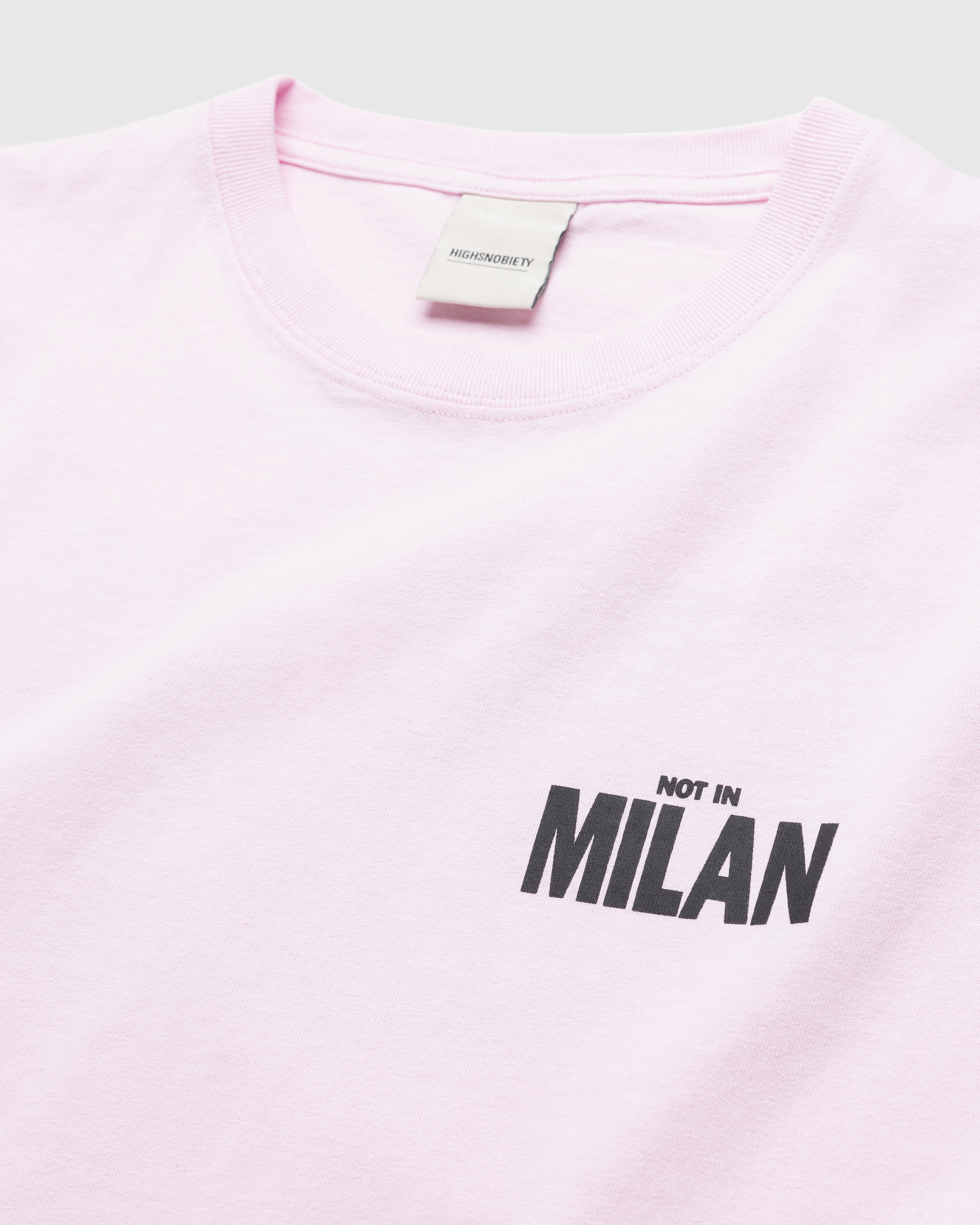 Highsnobiety – Not in Milan Long-Sleeve Pink - Longsleeves - Pink - Image 7