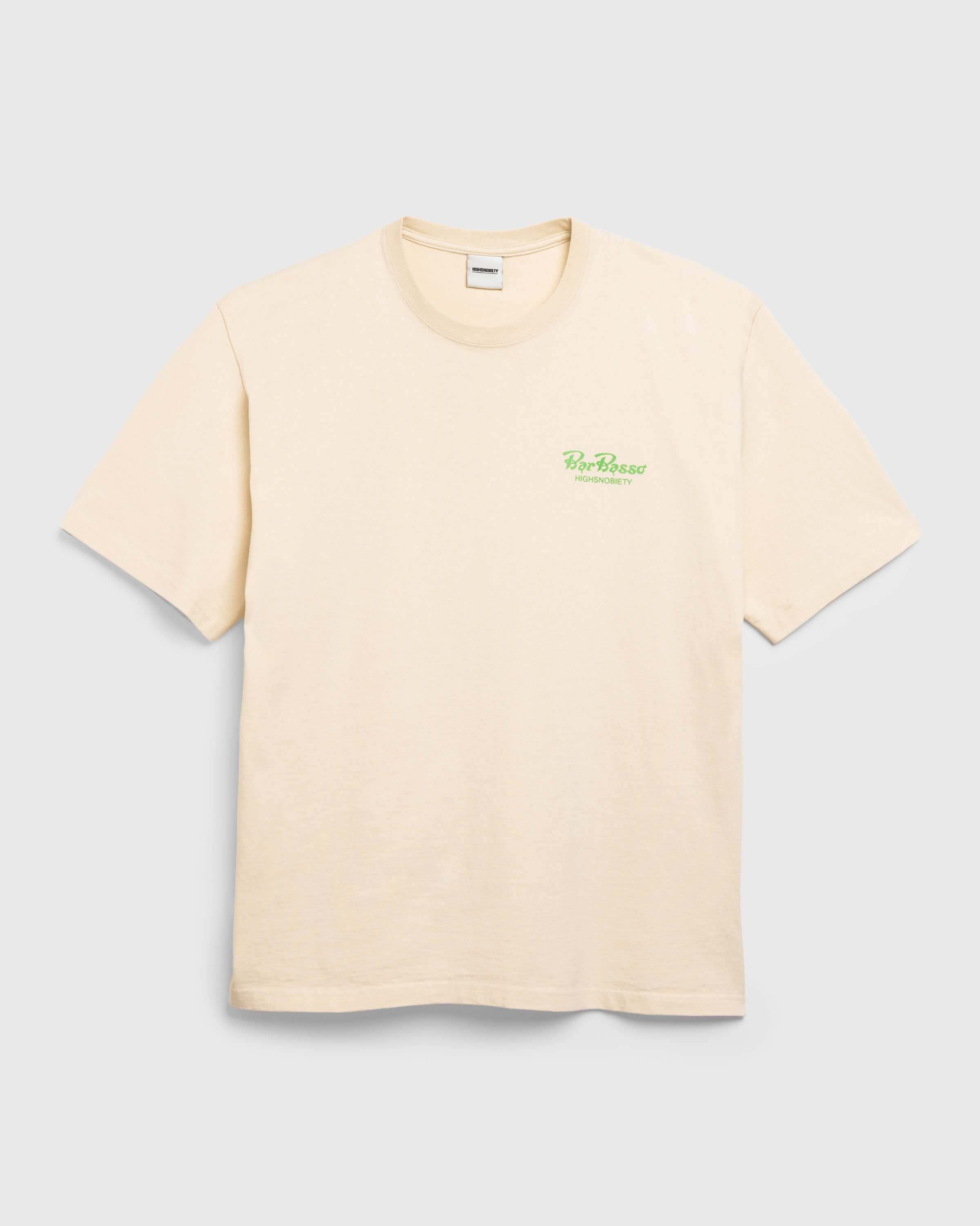 Highsnobiety x Bar Basso – Address T-Shirt Eggshell - T-Shirts - Beige - Image 3