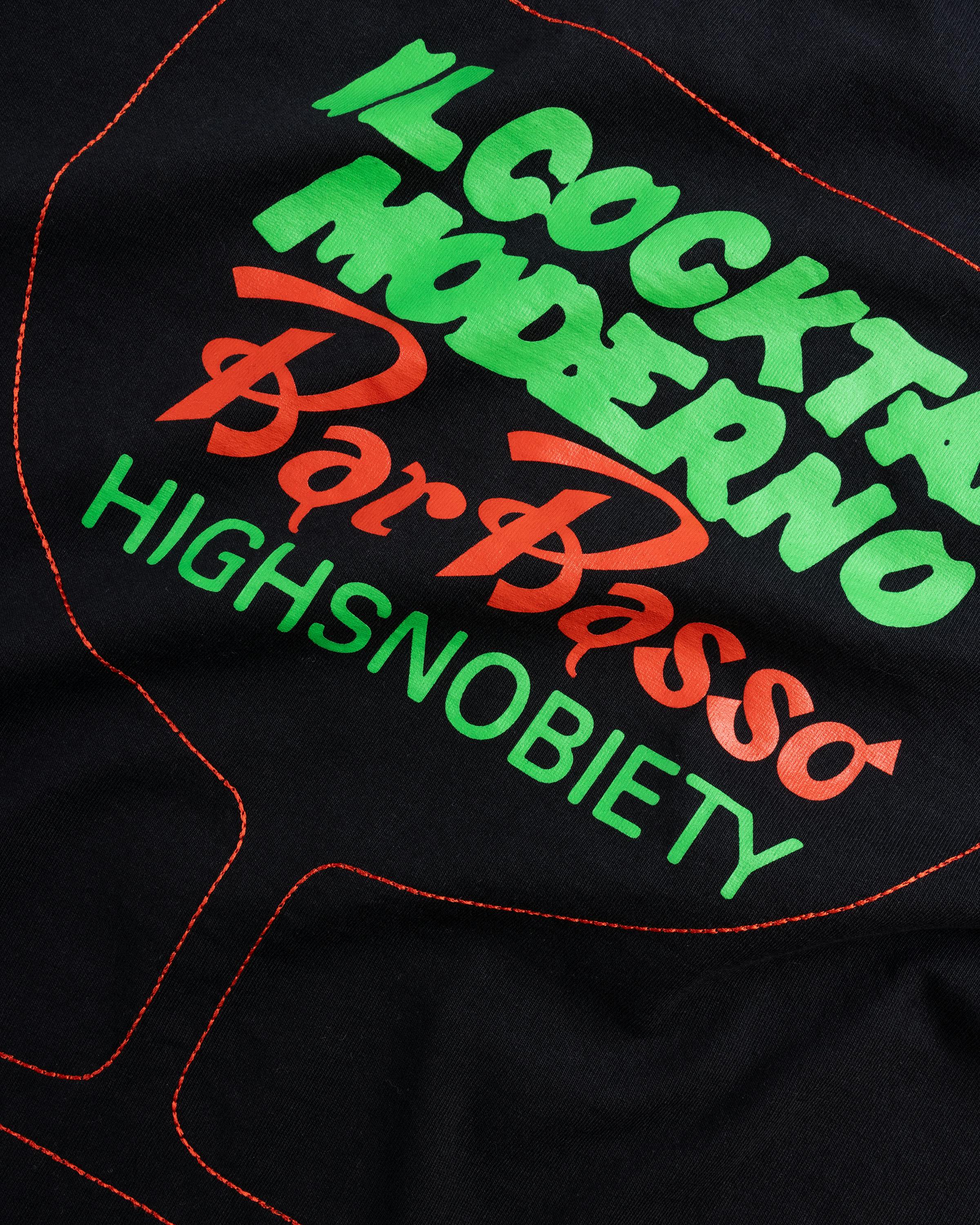 Highsnobiety x Bar Basso – Sbagliato T-Shirt Black - T-Shirts - Black - Image 7