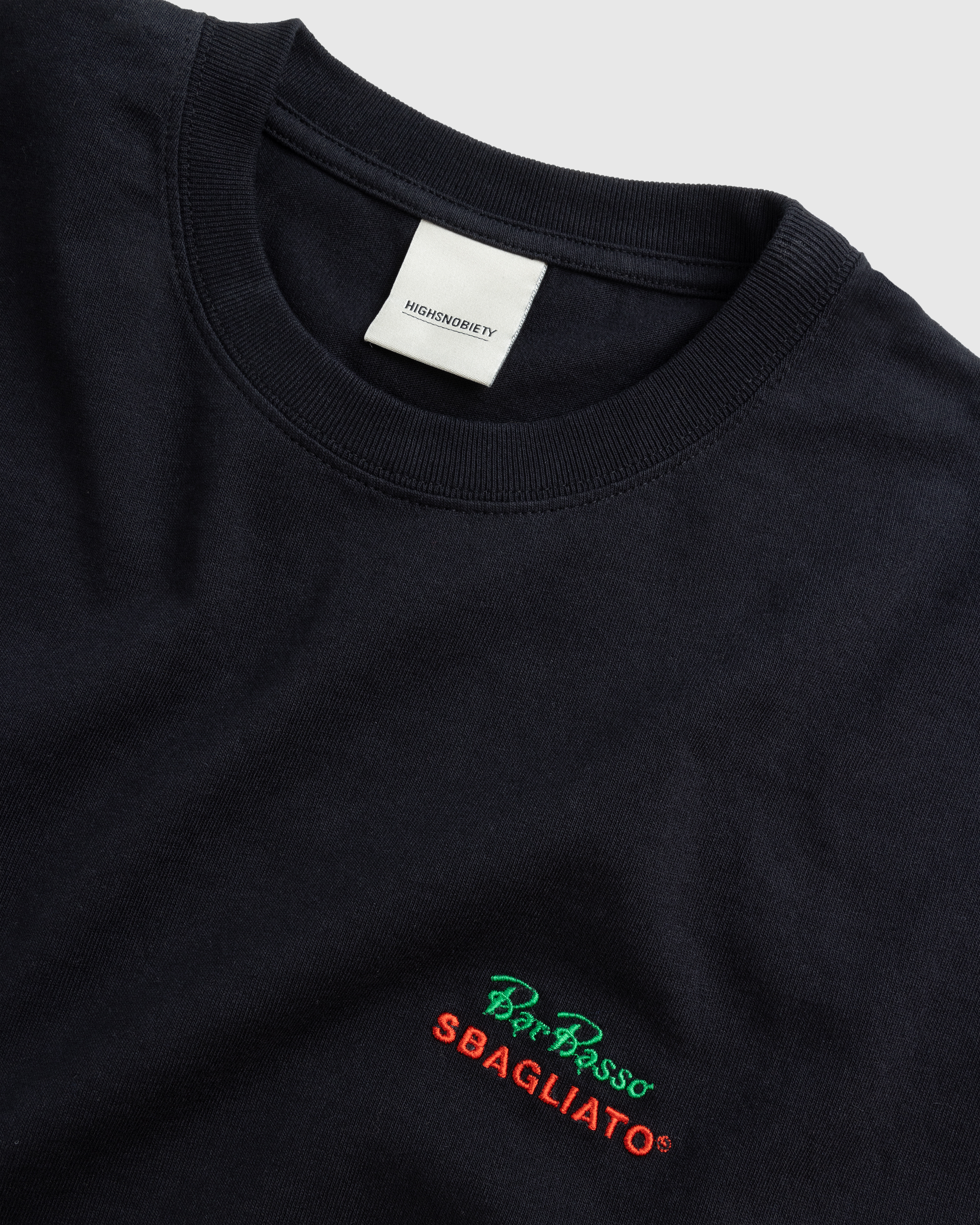 Highsnobiety x Bar Basso – Sbagliato T-Shirt Black - T-Shirts - Black - Image 8