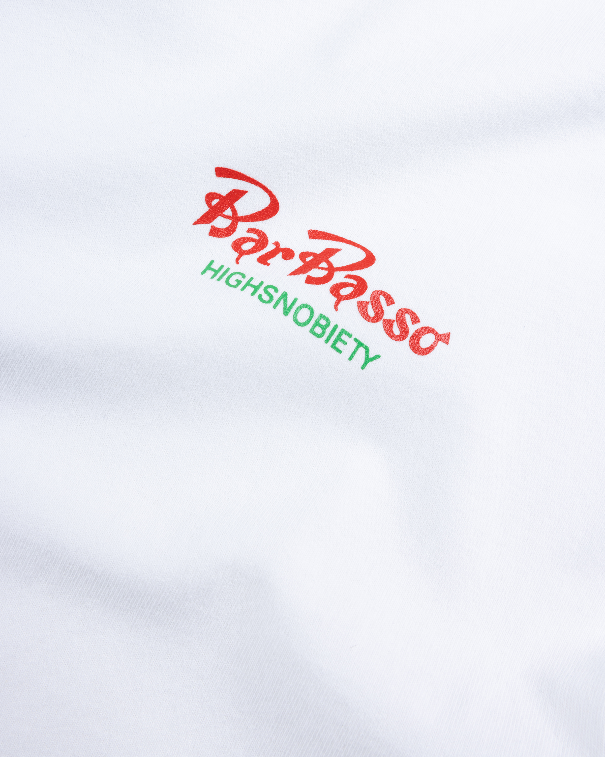 Highsnobiety x Bar Basso – Glass T-Shirt White - T-Shirts - White - Image 7