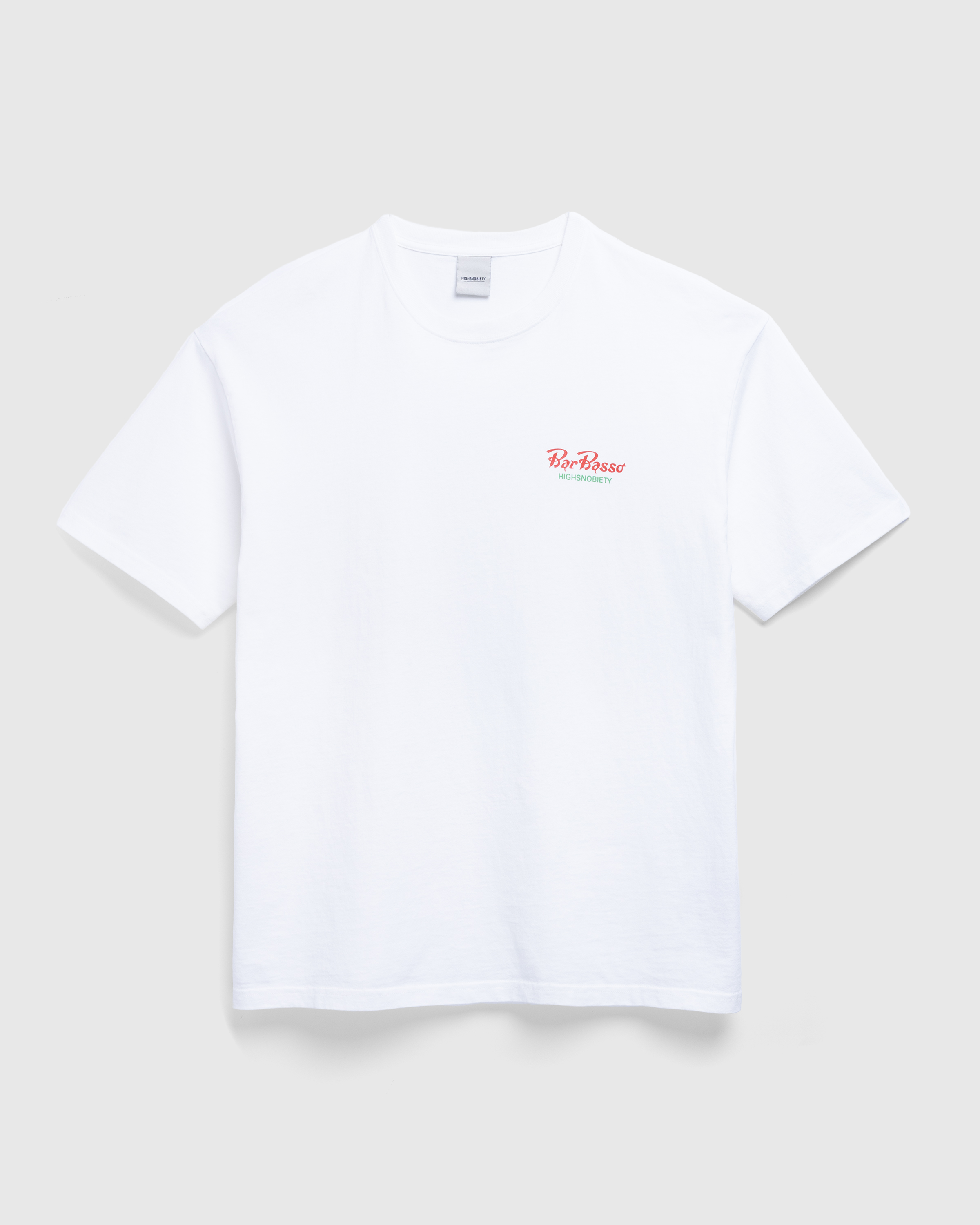 Highsnobiety x Bar Basso – Glass T-Shirt White - T-Shirts - White - Image 3