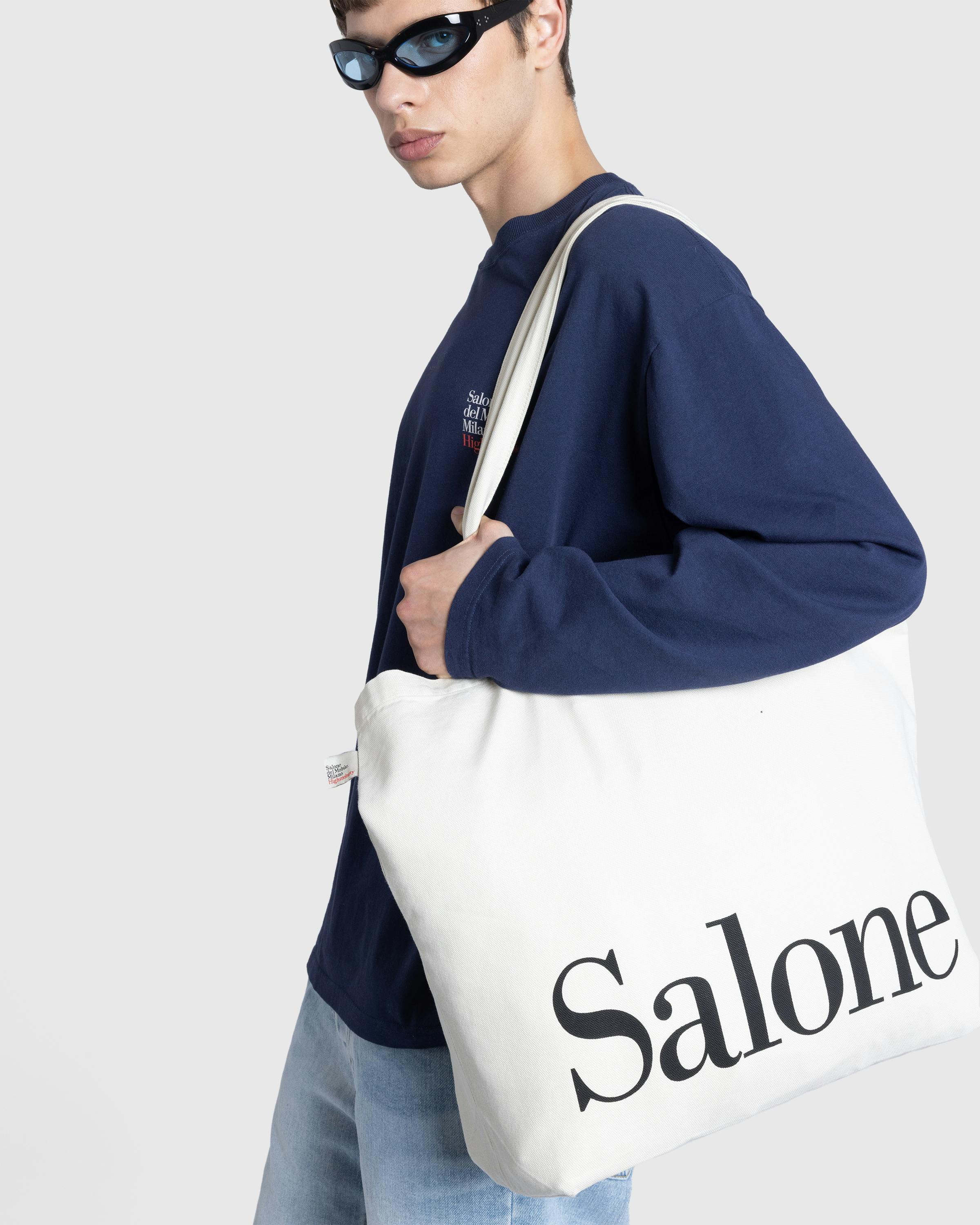 Highsnobiety x Salone del Mobile – Milano Tote Bag Eggshell - Tote Bags - Beige - Image 4