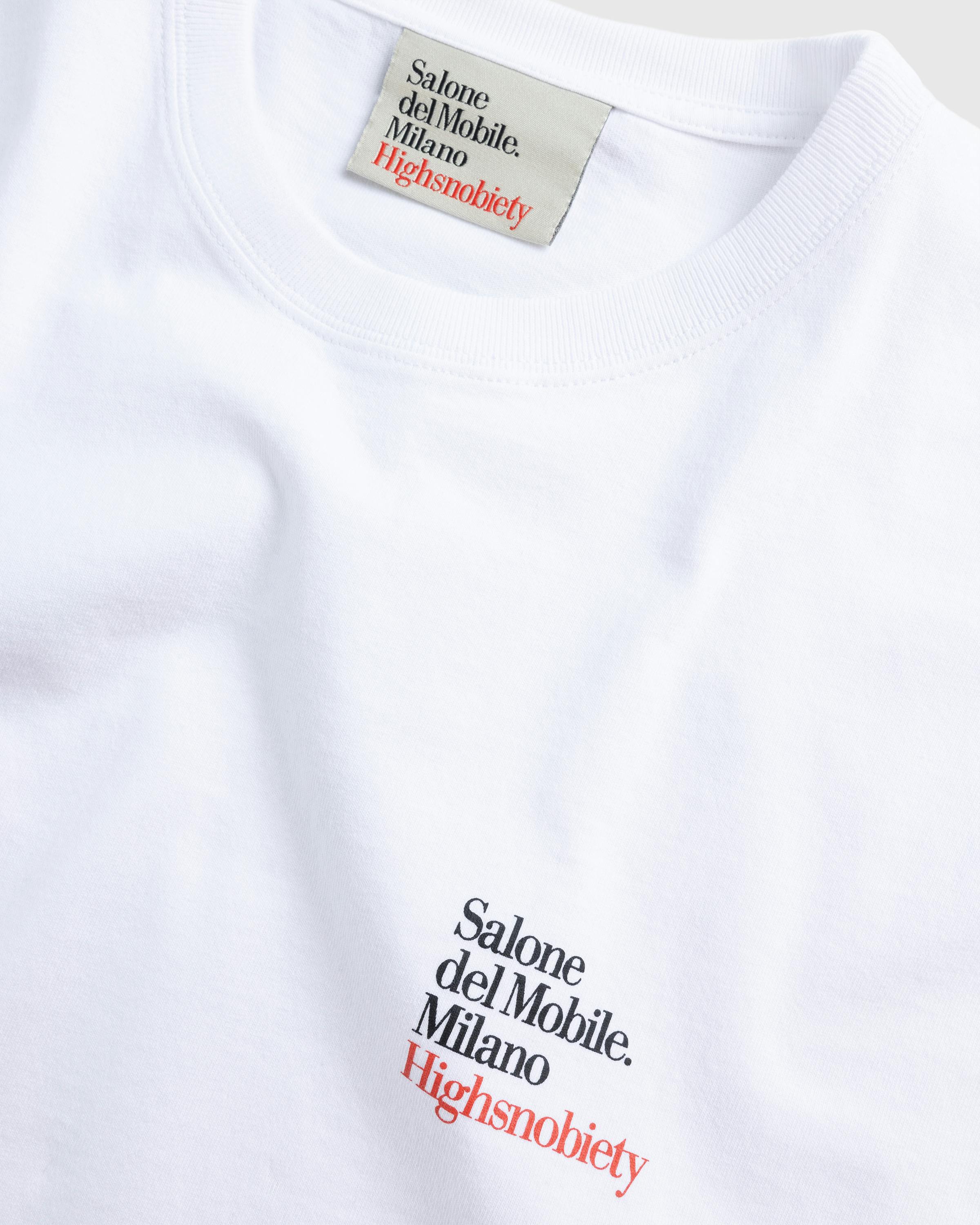 Highsnobiety x Salone del Mobile – Icons T-Shirt White - T-Shirts - White - Image 10