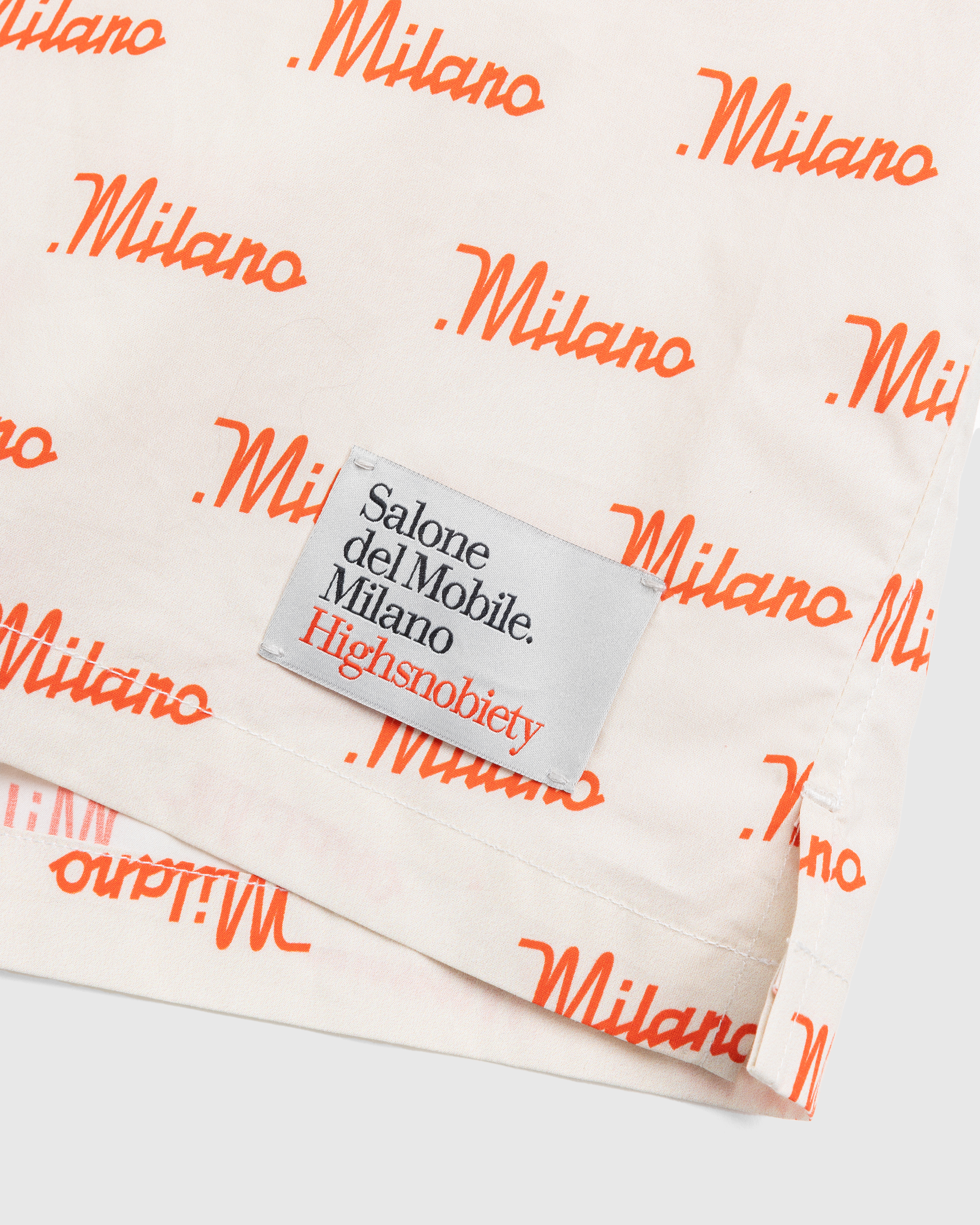 Highsnobiety x Salone del Mobile – Milano Shirt White/Red - Shortsleeve Shirts - White - Image 6