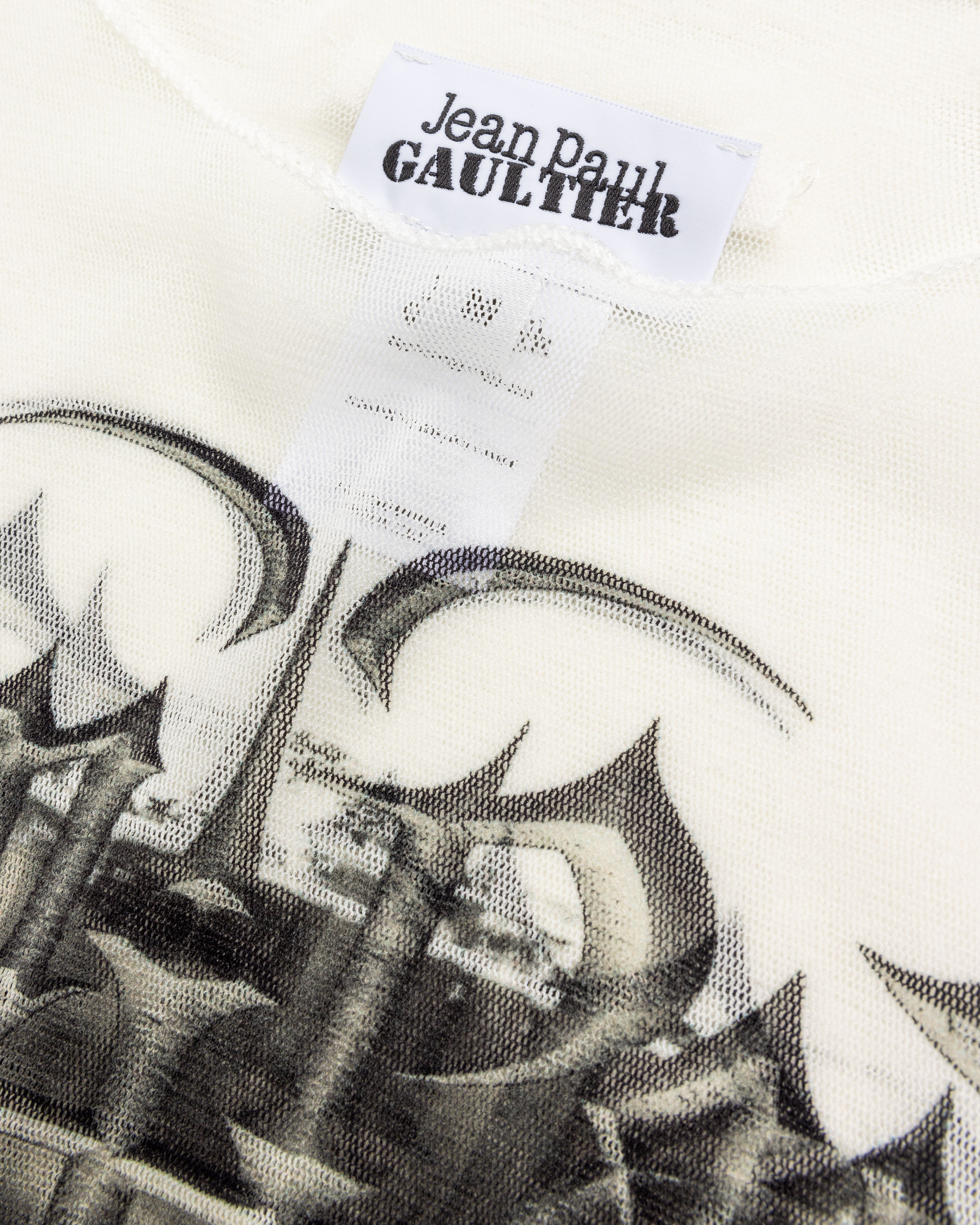 Jean Paul Gaultier – Diablo Top White/Black - Longsleeves - White - Image 7